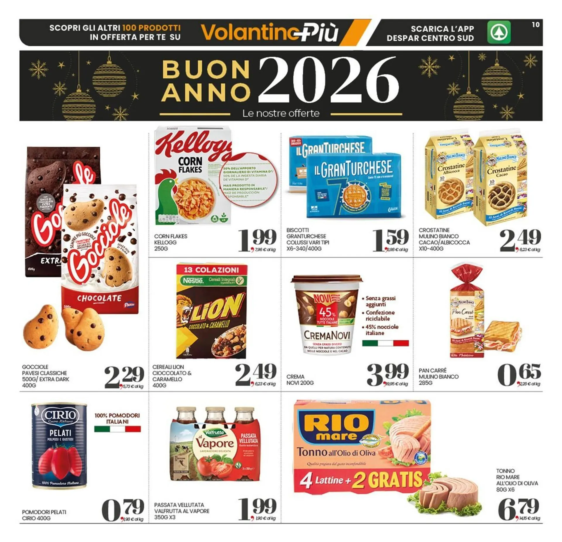 Volantino Eurospar da 27 dicembre a 8 gennaio di 2026 - Pagina del volantino 10