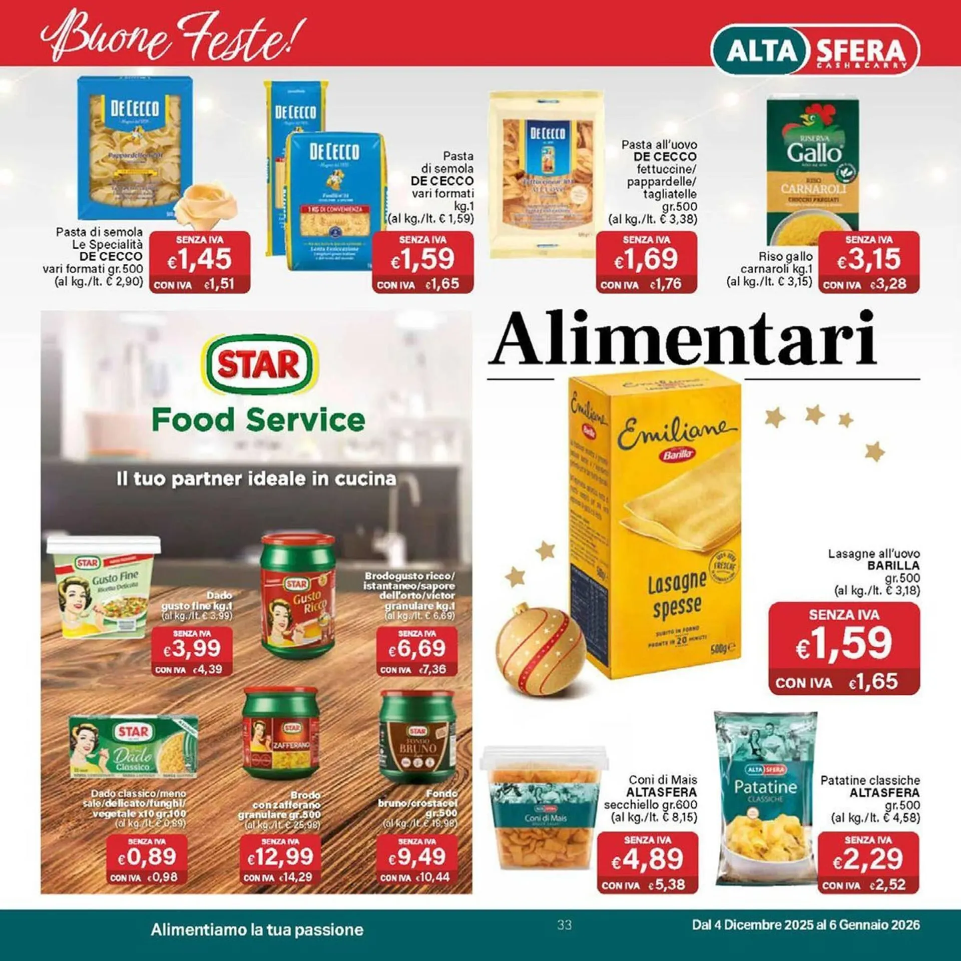Volantino Altasfera da 4 dicembre a 6 gennaio di 2026 - Pagina del volantino 33