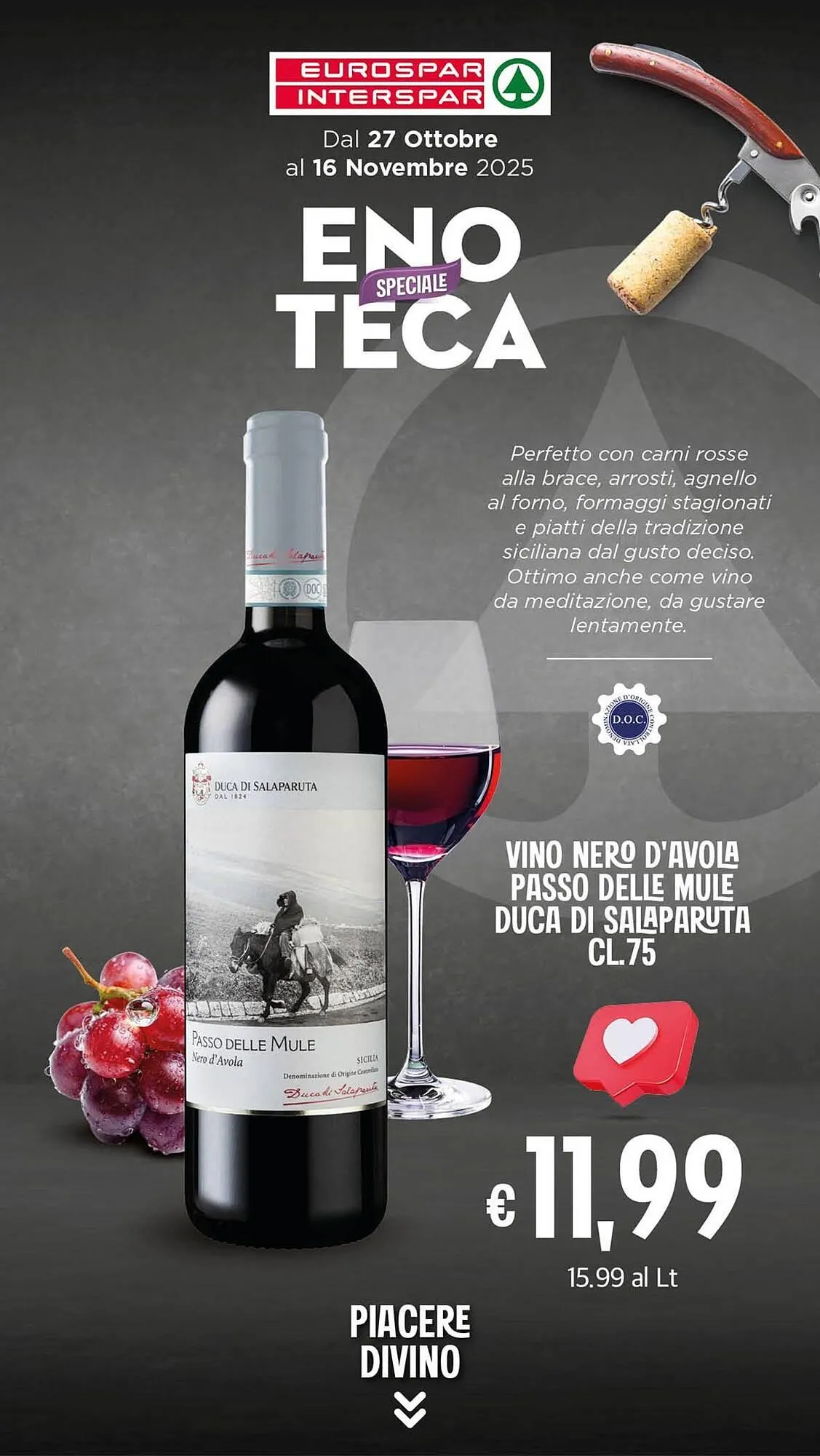 Volantino Eurospar da 27 ottobre a 16 novembre di 2025 - Pagina del volantino 10