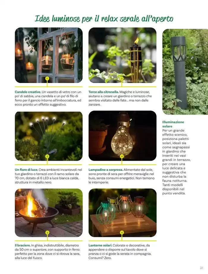 Idee per la vita all' aperto da 18 aprile a 18 maggio di 2025 - Pagina del volantino 21