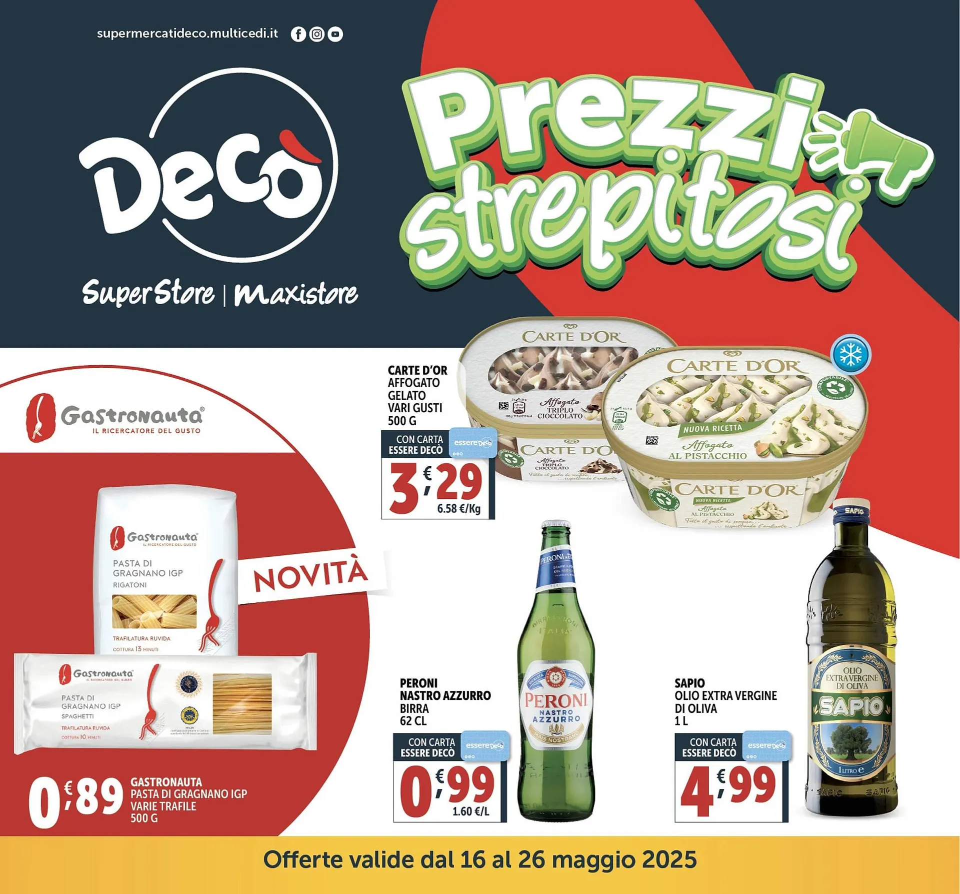 Volantino Deco Maxistore da 16 maggio a 26 maggio di 2025 - Pagina del volantino 1