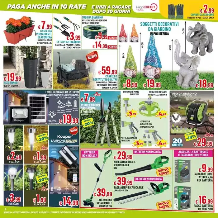 Paga anche in 10 rate da 7 aprile a 30 aprile di 2025 - Pagina del volantino 6