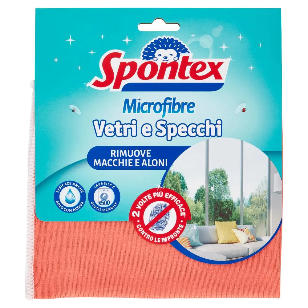 Spontex Microfibre Vetri e Specchi