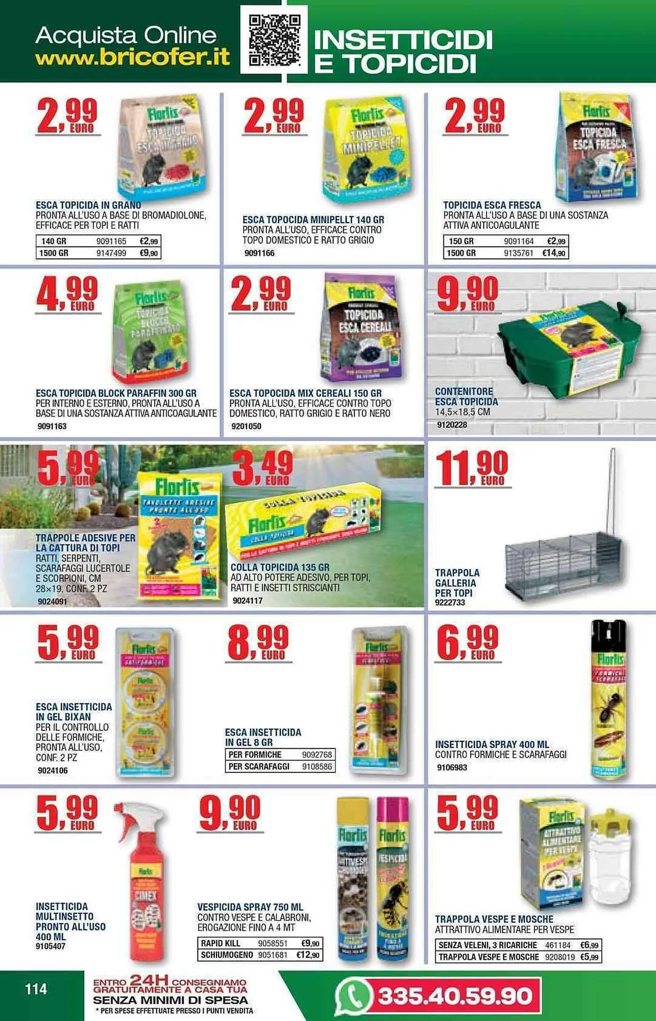 Volantino Bricofer da 24 marzo a 31 agosto di 2026 - Pagina del volantino 114