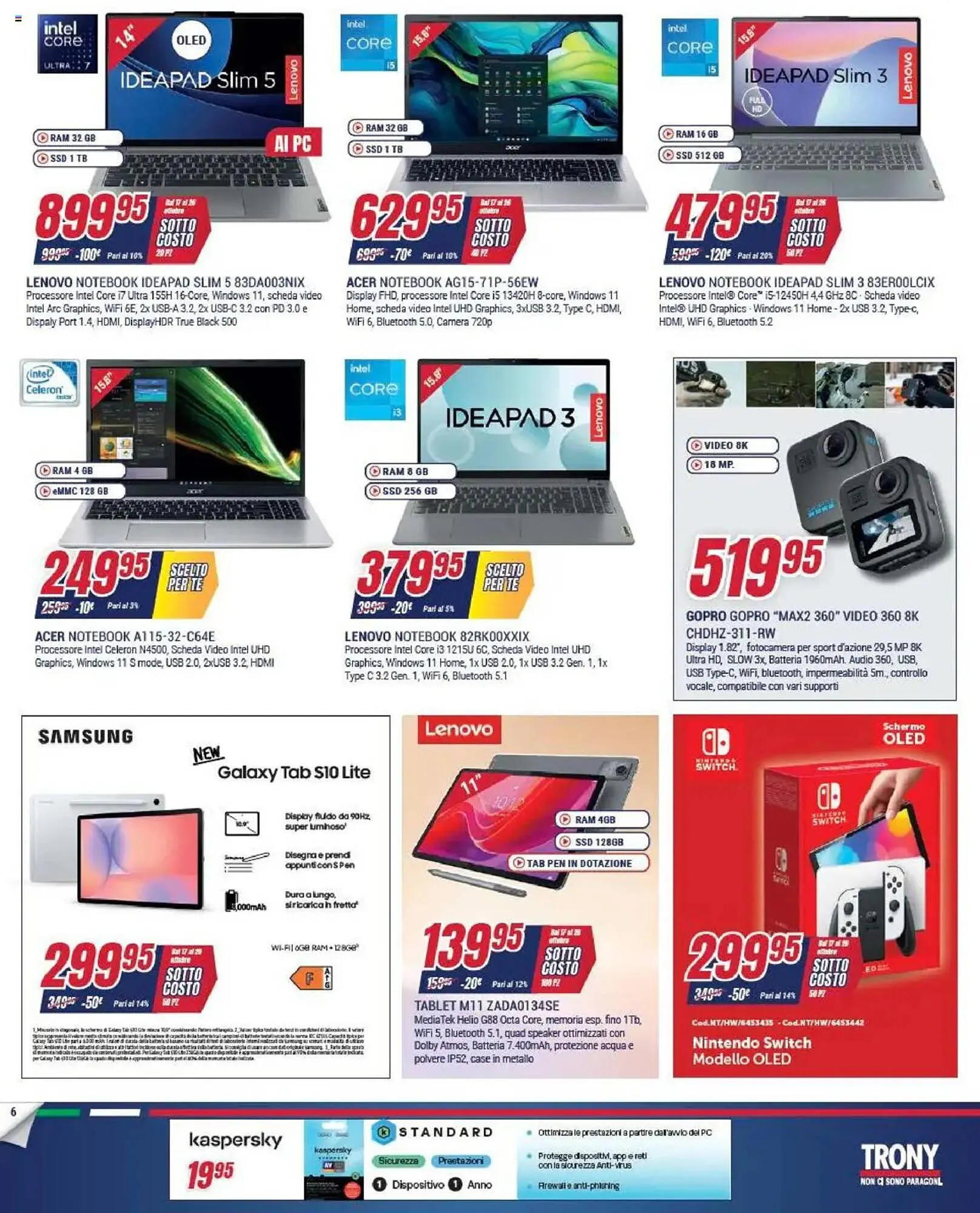 Volantino Trony da 17 ottobre a 29 ottobre di 2025 - Pagina del volantino 6