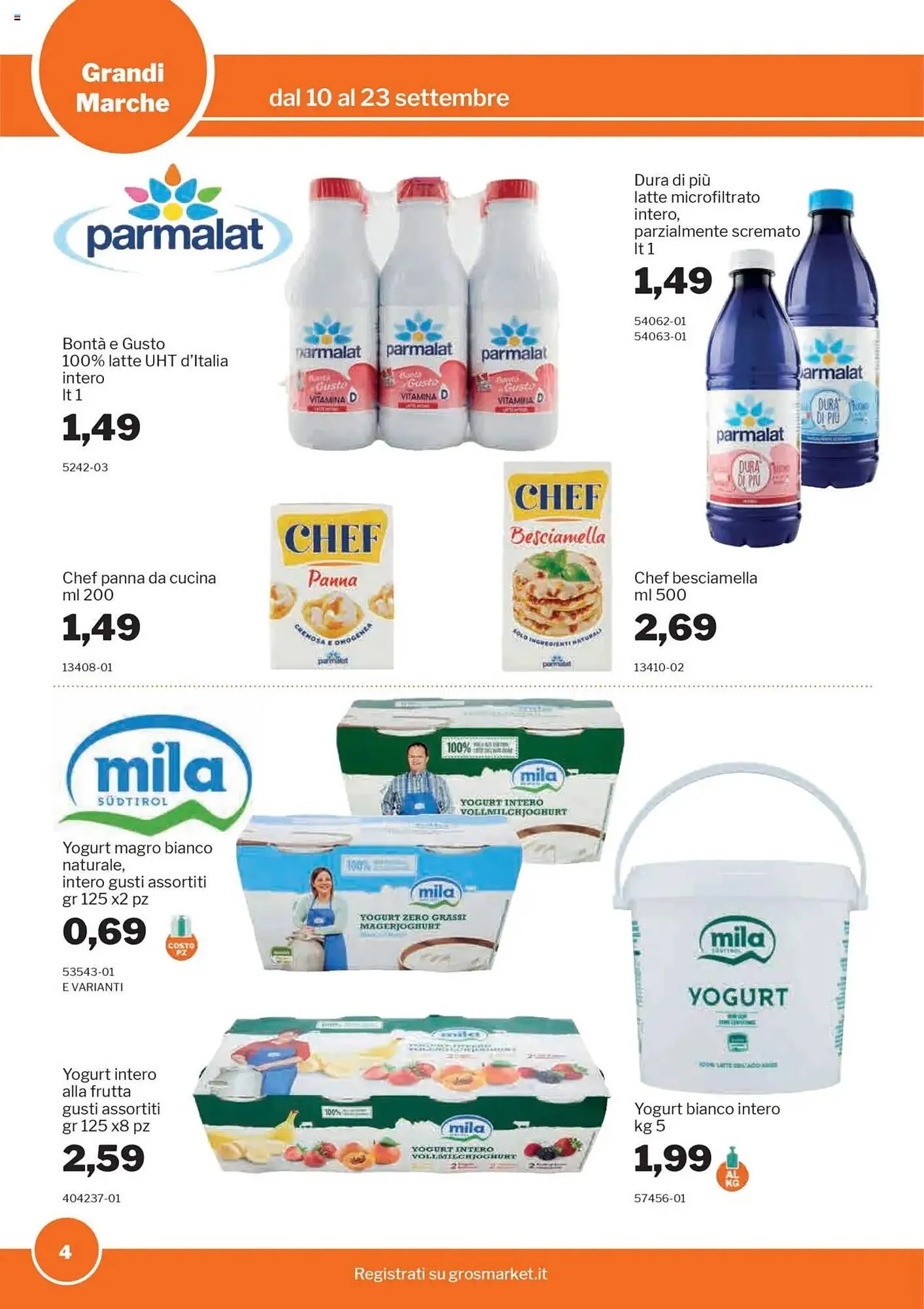 Volantino GrosMarket da 10 settembre a 23 settembre di 2025 - Pagina del volantino 4