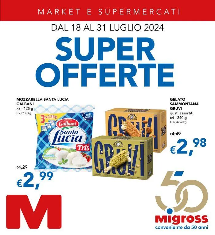 Super offerte da 18 luglio a 31 luglio di 2024 - Pagina del volantino 1