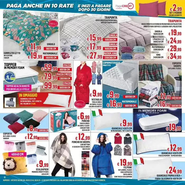 Paga anche in 10 rate da 9 gennaio a 31 gennaio di 2025 - Pagina del volantino 13