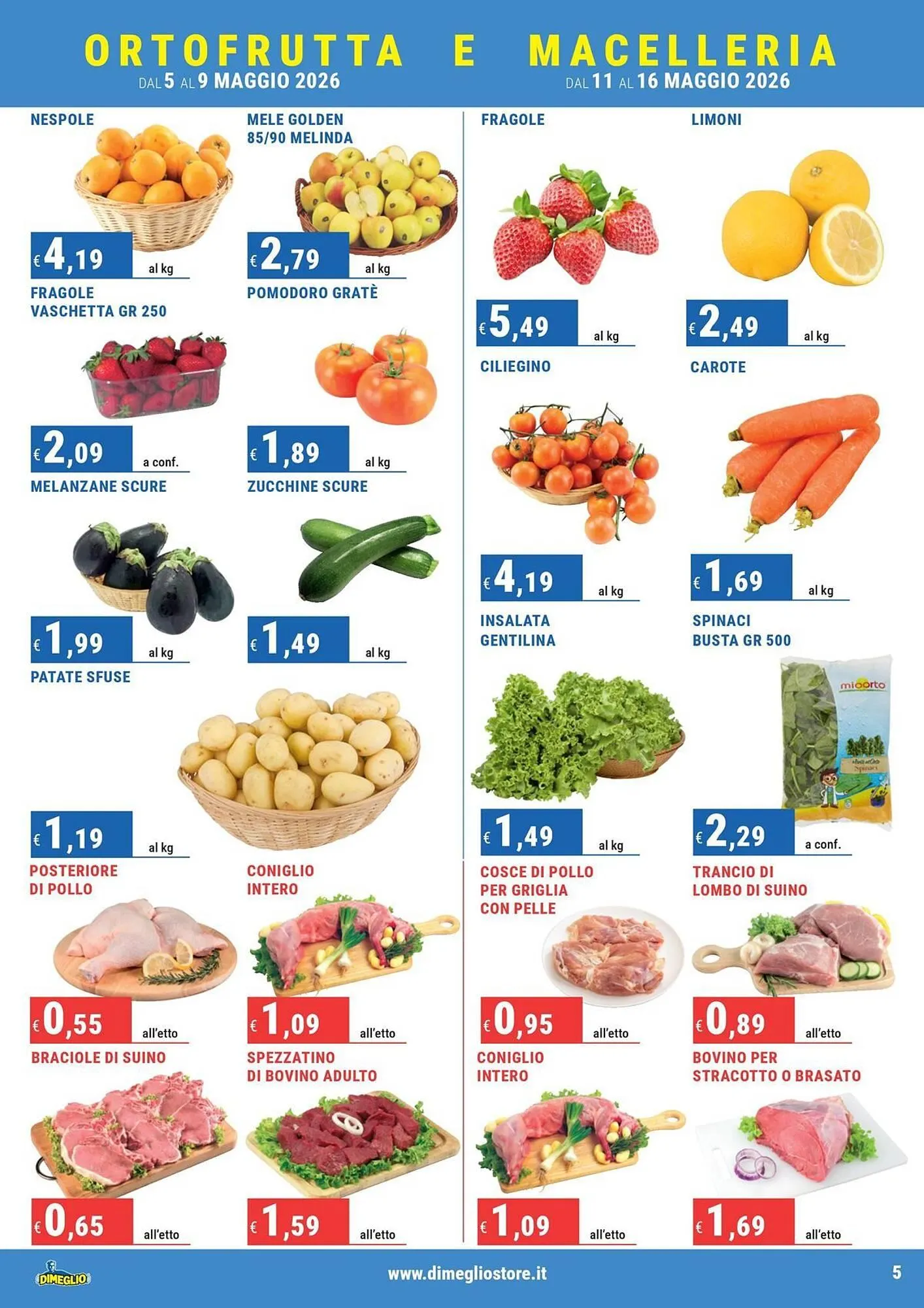 Volantino DiMeglio da 5 maggio a 16 maggio di 2026 - Pagina del volantino 5