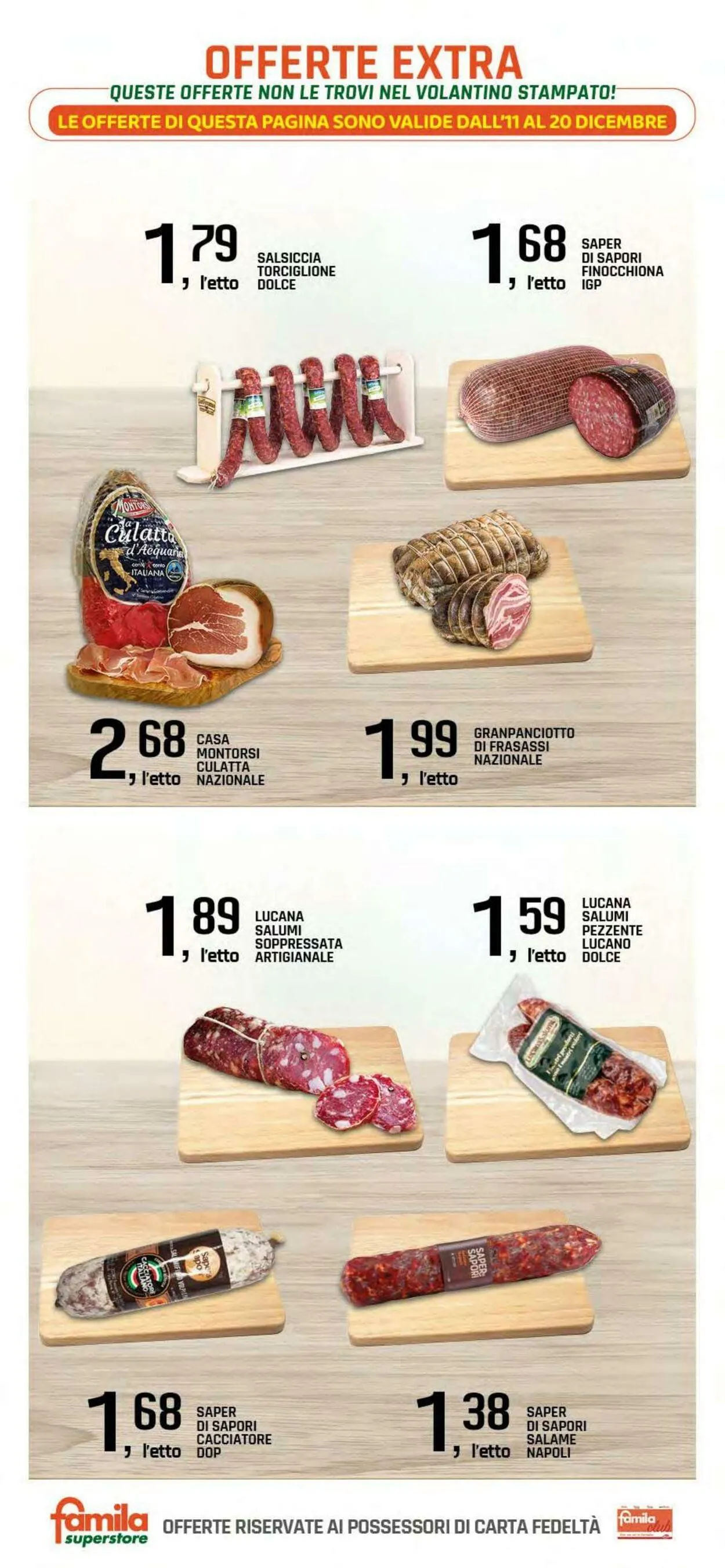 Famila Volantino attuale da 11 dicembre a 20 dicembre di 2025 - Pagina del volantino 23