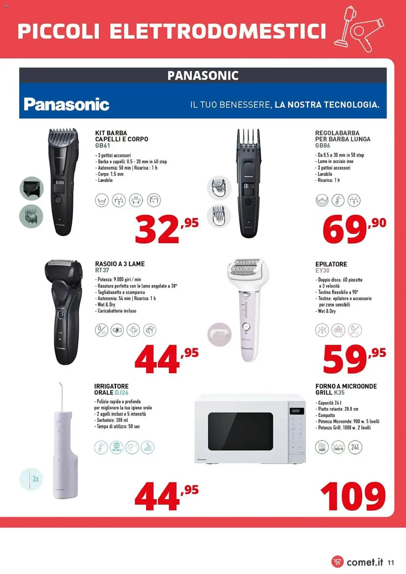 Volantino Comet da 20 marzo a 8 aprile di 2026 - Pagina del volantino 11