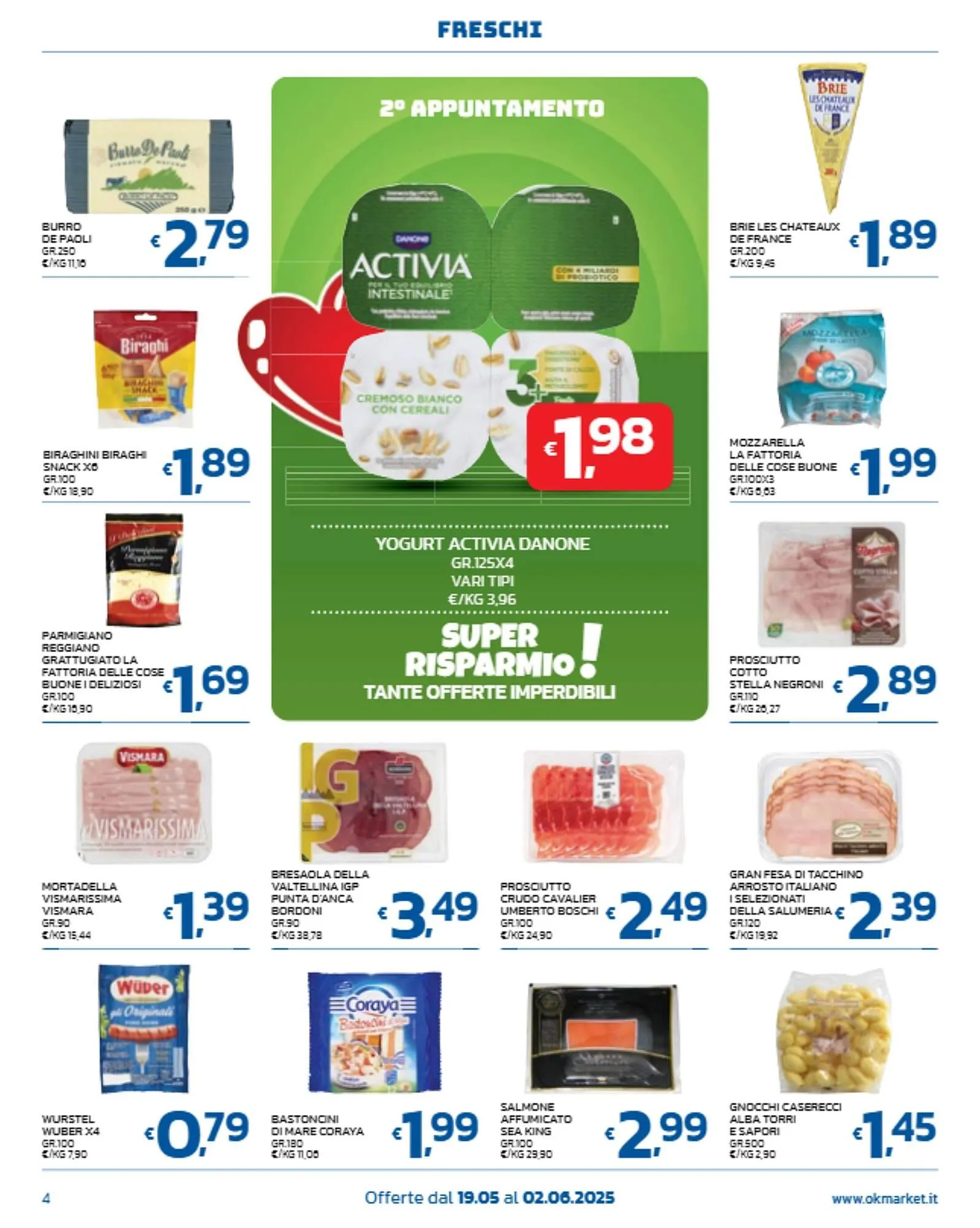 Volantino Ok Market da 19 maggio a 2 giugno di 2025 - Pagina del volantino 4