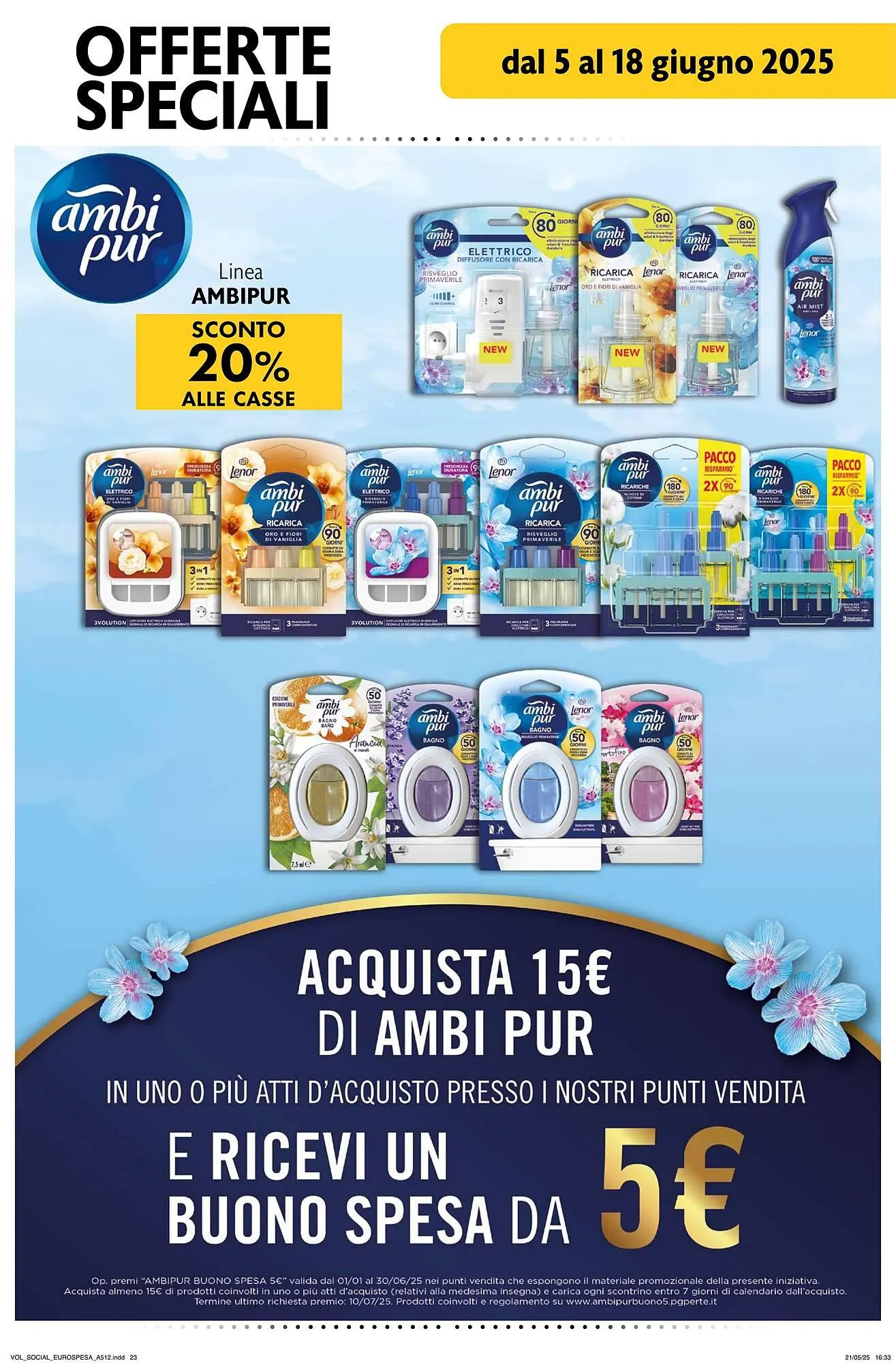 Volantino Eurospesa da 5 giugno a 18 giugno di 2025 - Pagina del volantino 23