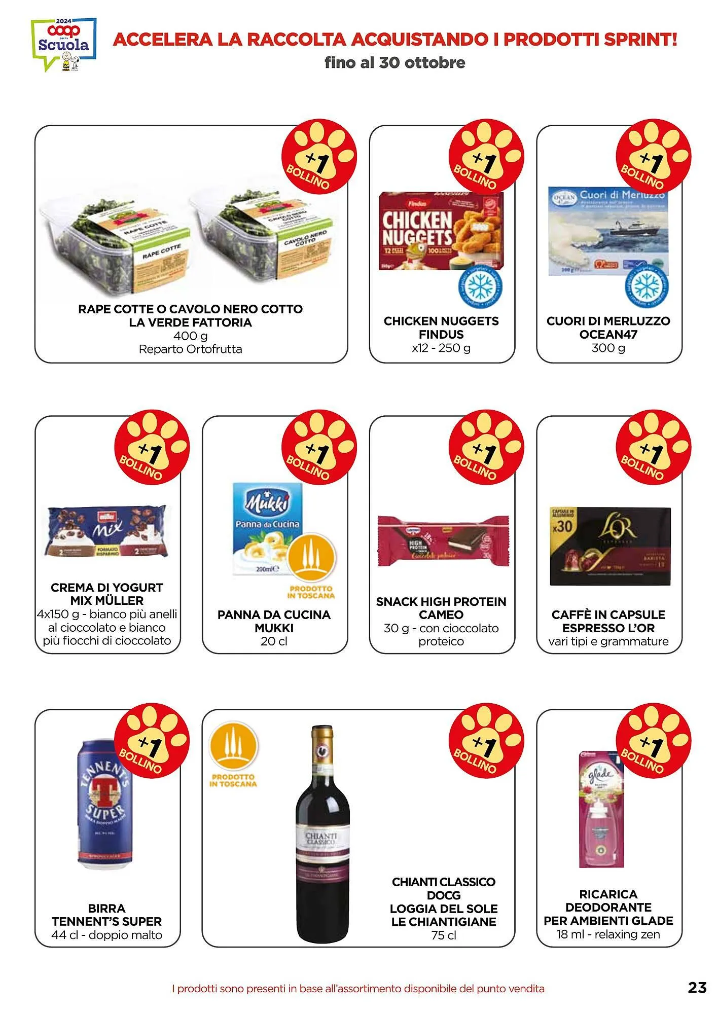 Volantino Unicoop da 24 ottobre a 6 novembre di 2024 - Pagina del volantino 23