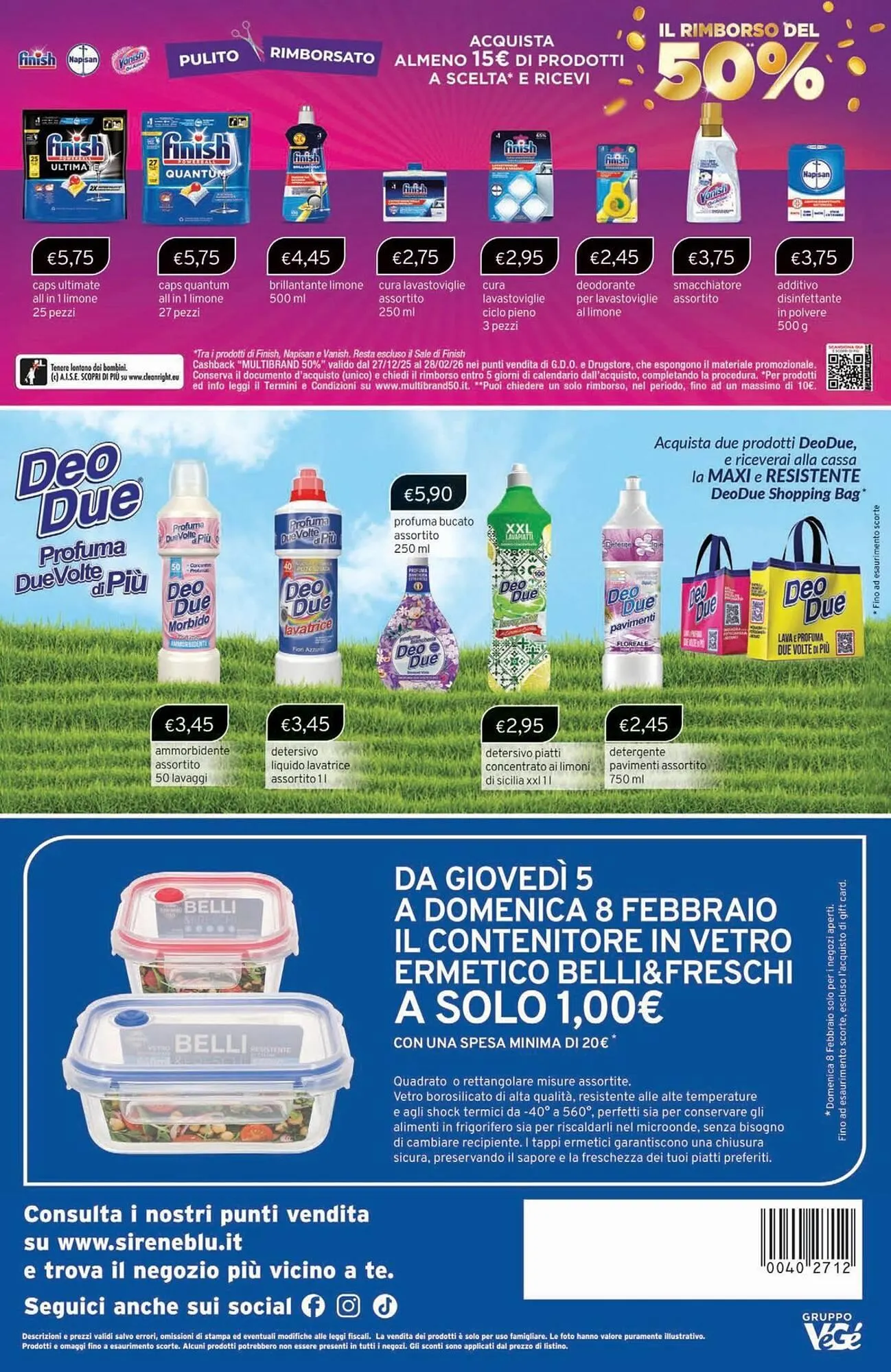 Volantino Sirene Blu da 2 marzo a 2 marzo di 2026 - Pagina del volantino 20