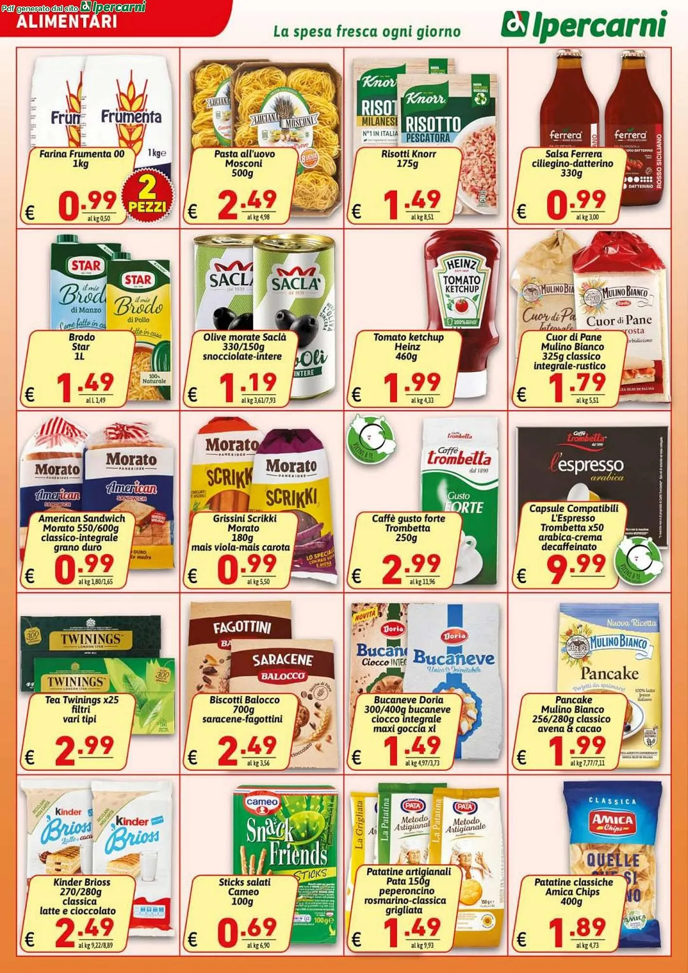Volantino Ipercarni da 17 marzo a 26 marzo di 2026 - Pagina del volantino 12