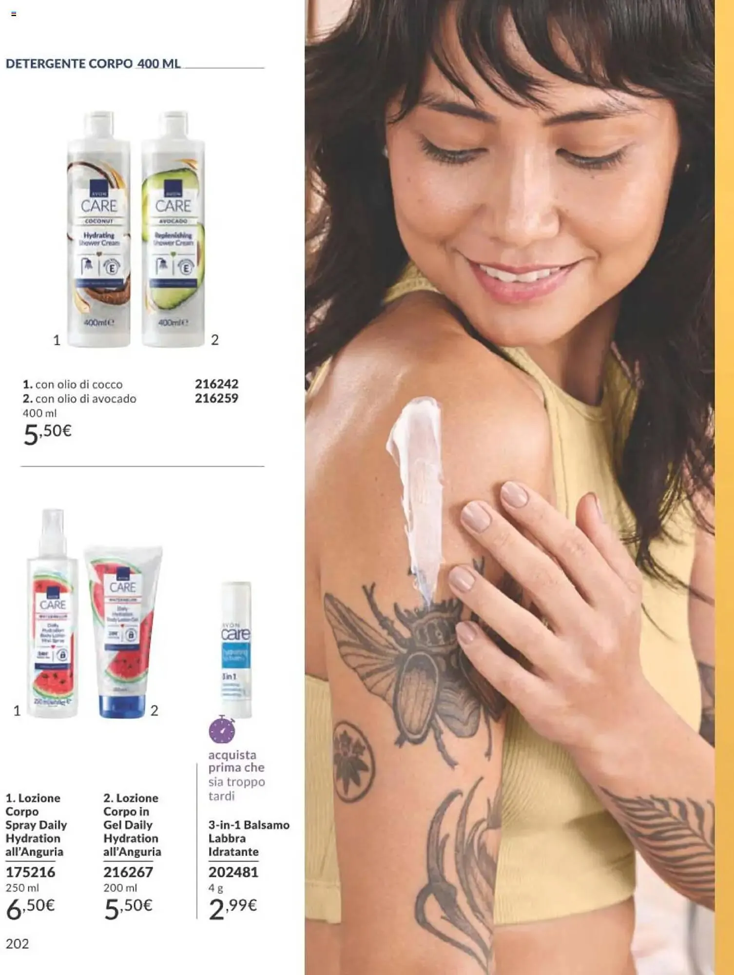 Catalogo Avon da 1 ottobre a 31 ottobre di 2025 - Pagina del volantino 202