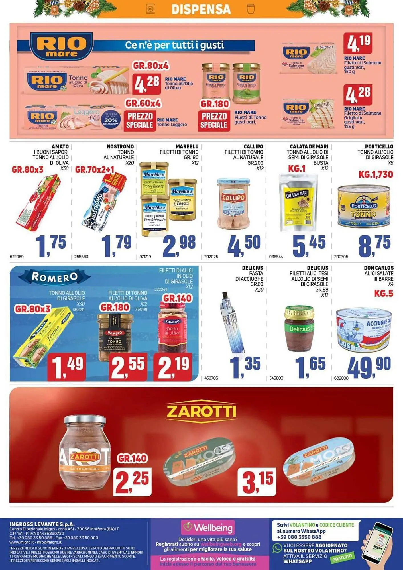 Volantino Migro da 26 dicembre a 6 gennaio di 2026 - Pagina del volantino 24