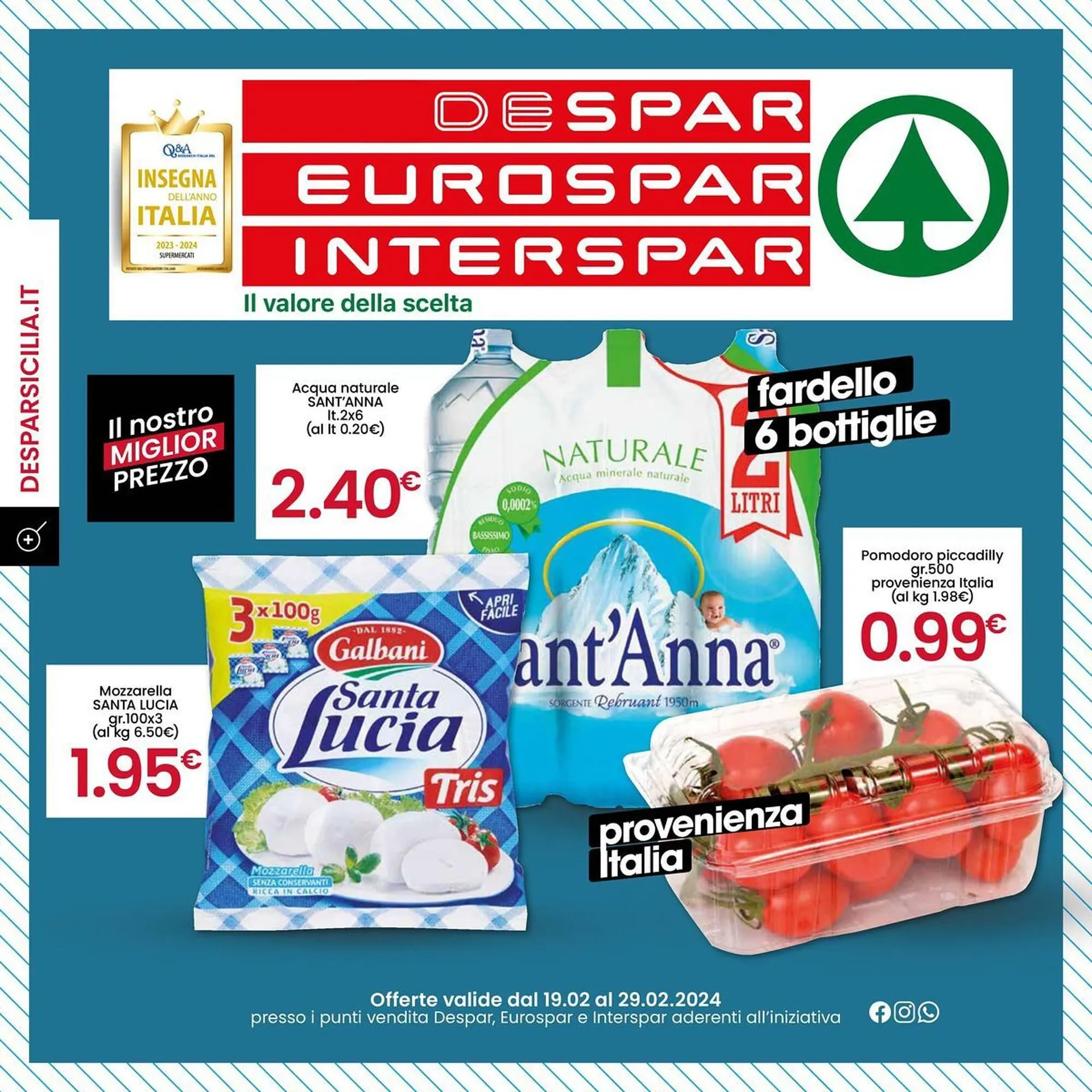 Volantino Despar da 19 febbraio a 29 febbraio di 2024 - Pagina del volantino 1