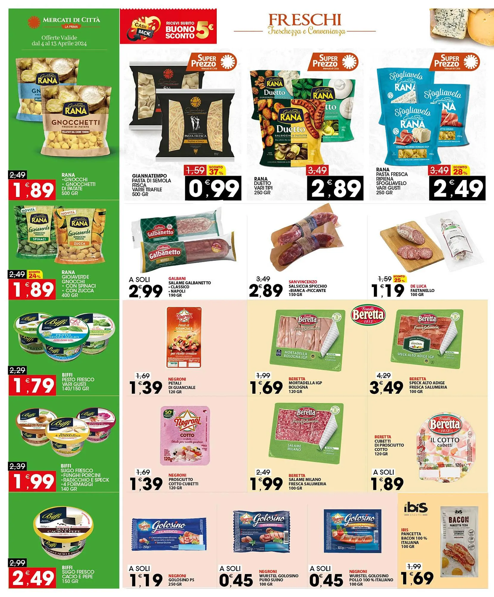 Volantino Mercati di Città La Prima da 4 aprile a 13 aprile di 2024 - Pagina del volantino 18