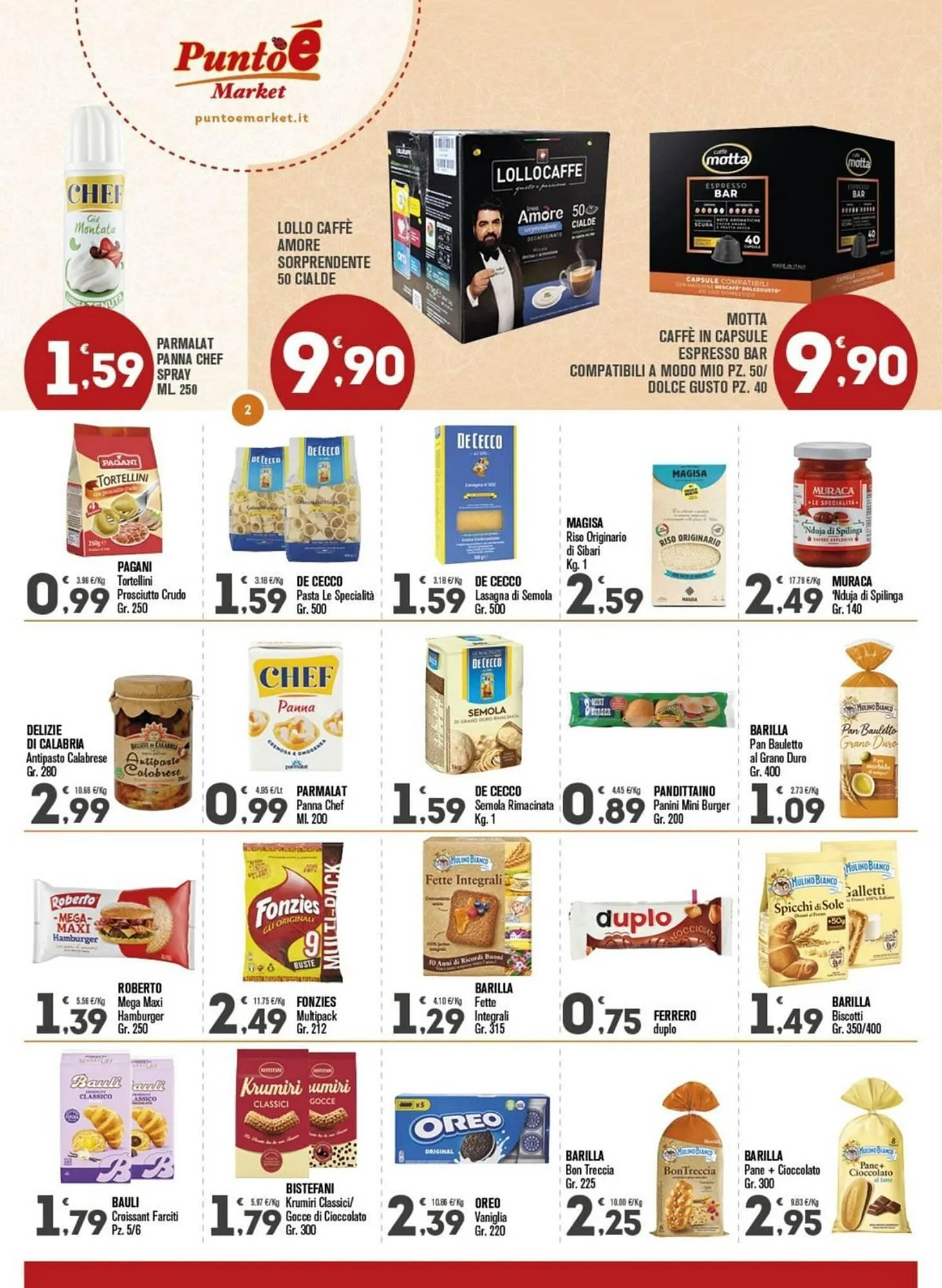 Volantino Punto é market da 11 maggio a 24 maggio di 2026 - Pagina del volantino 2