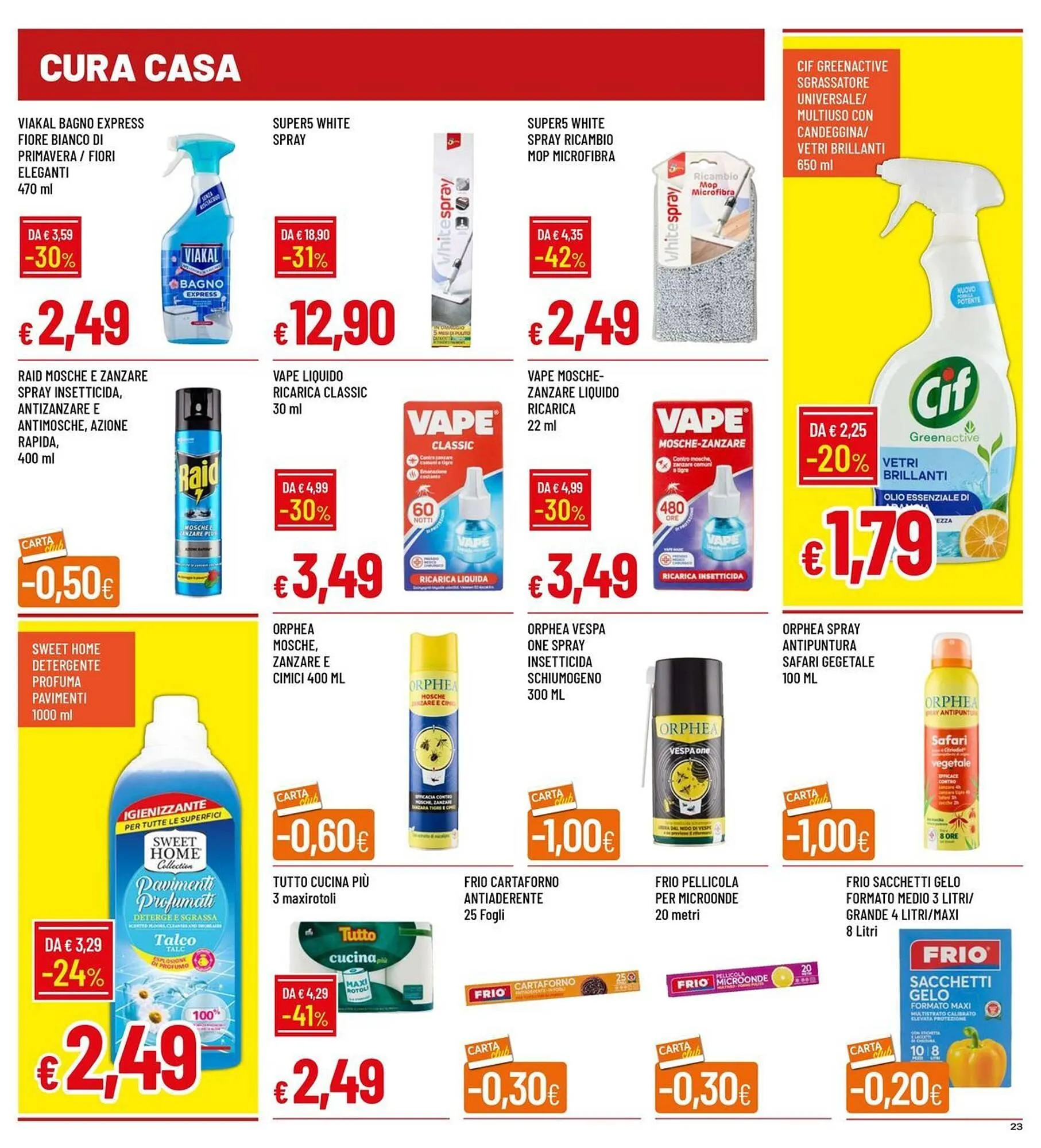 Volantino IperFamila da 10 luglio a 23 luglio di 2025 - Pagina del volantino 23