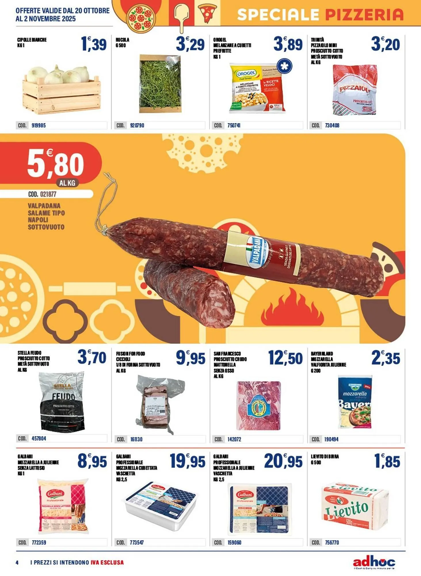 Volantino Adhoc da 20 ottobre a 2 novembre di 2025 - Pagina del volantino 4