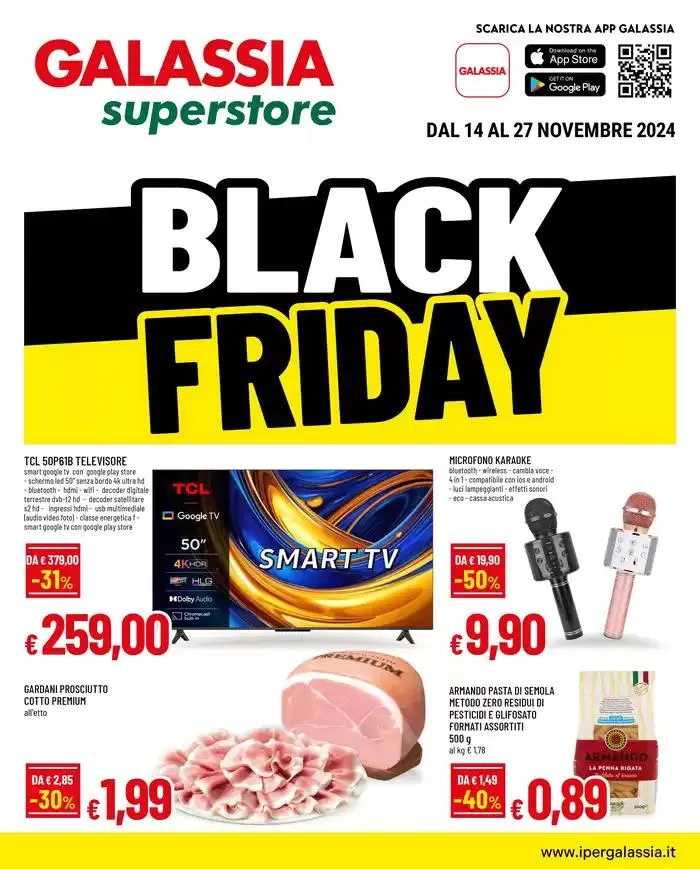 BLACK FRIDAY da 14 novembre a 27 novembre di 2024 - Pagina del volantino 1