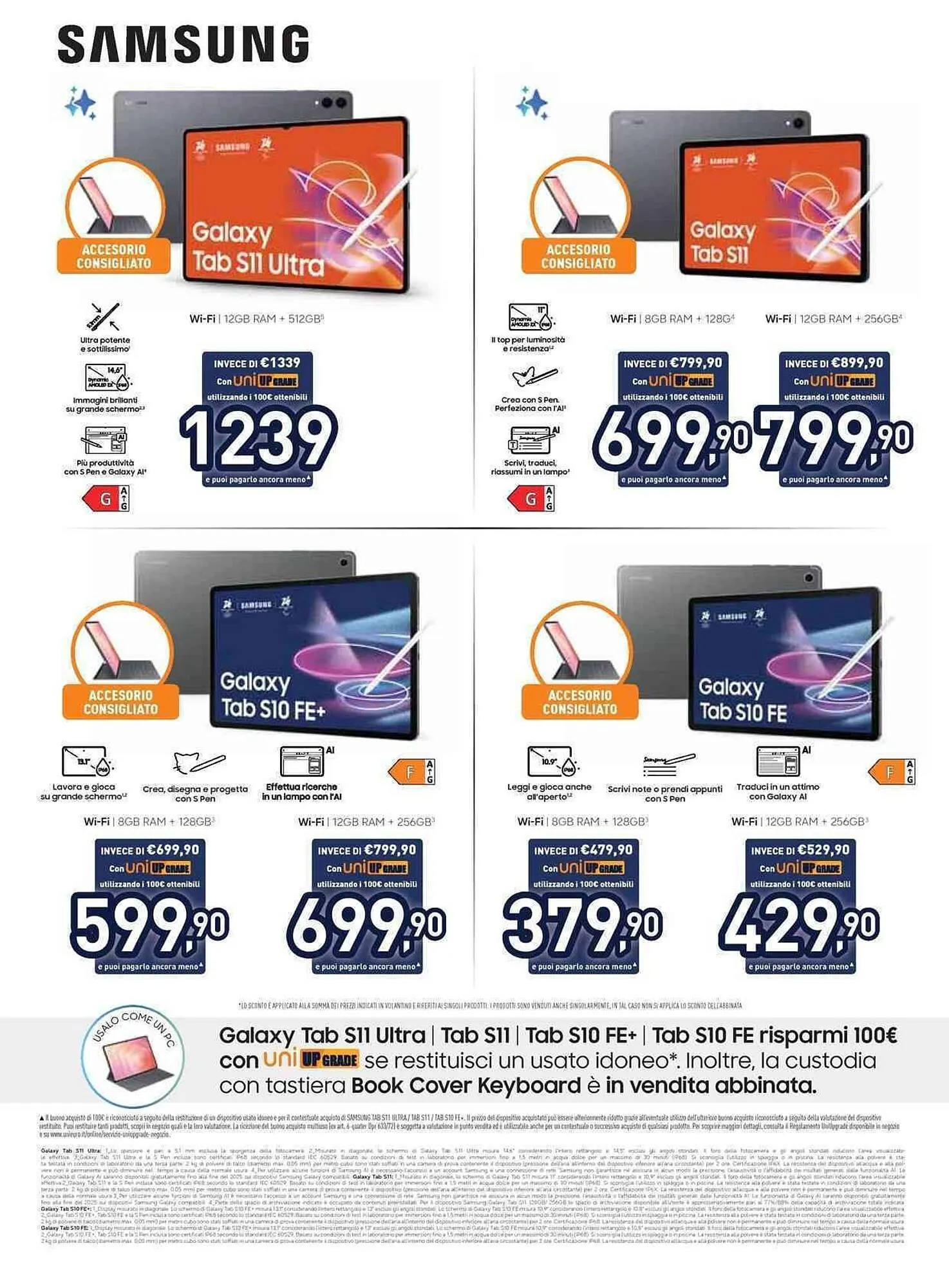 Volantino Unieuro da 17 aprile a 30 aprile di 2026 - Pagina del volantino 45