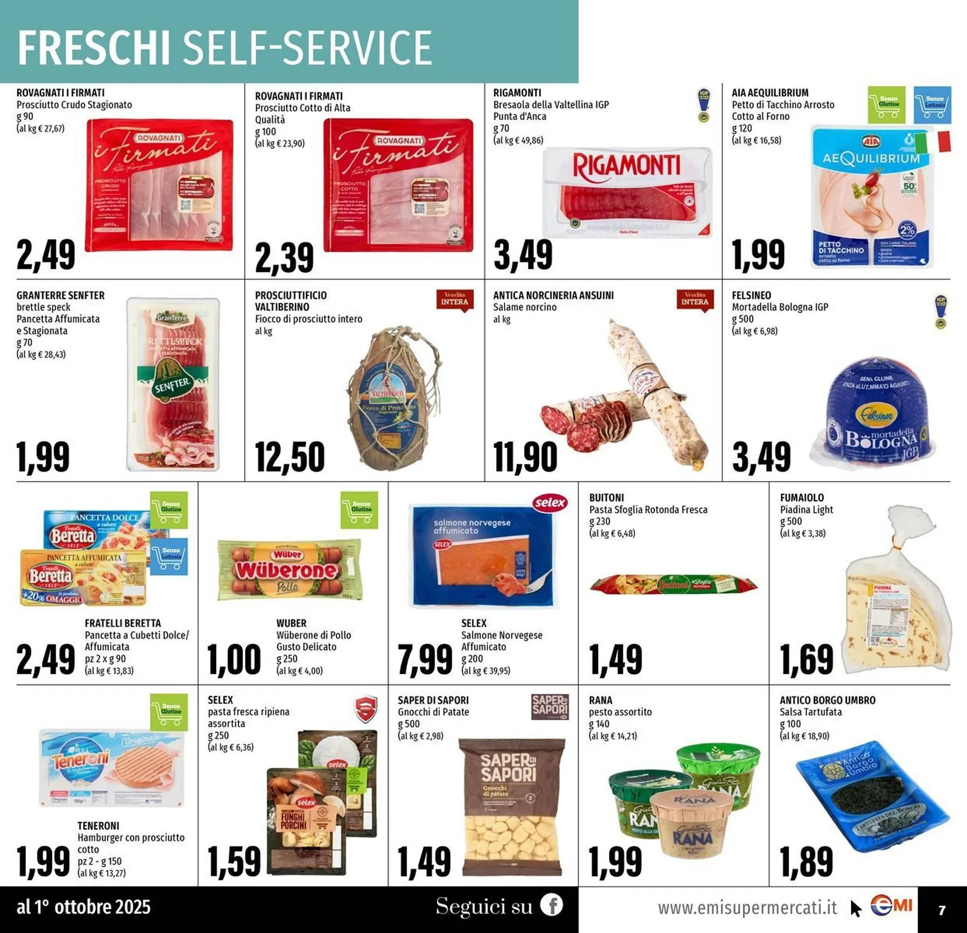 Volantino Emi Supermercati da 18 settembre a 1 ottobre di 2025 - Pagina del volantino 7