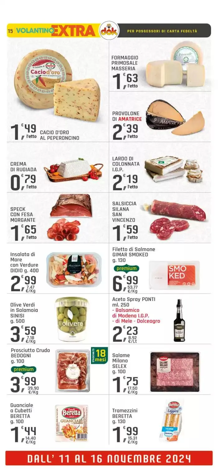 Tanti prodotti scontati oltre il 20% da 4 novembre a 16 novembre di 2024 - Pagina del volantino 15