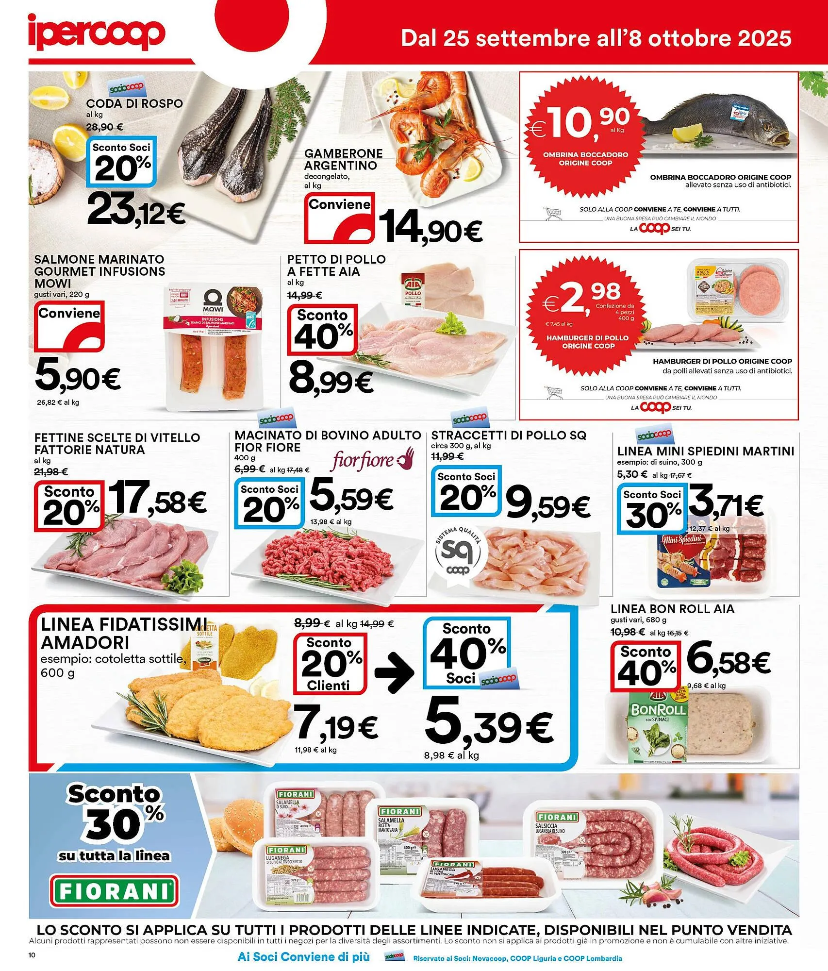 Volantino Ipercoop da 25 settembre a 8 ottobre di 2025 - Pagina del volantino 10
