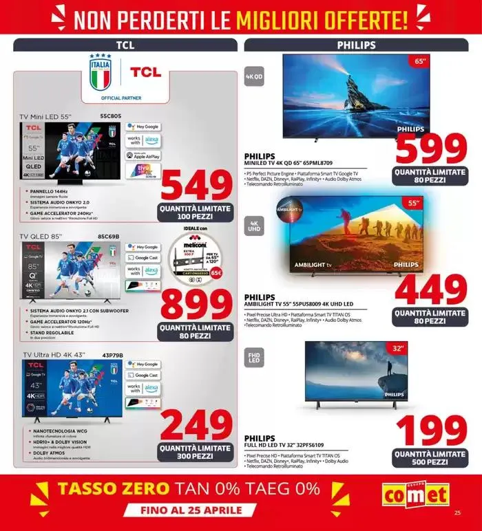 Sorprese tech da Comet! da 17 aprile a 28 aprile di 2025 - Pagina del volantino 25