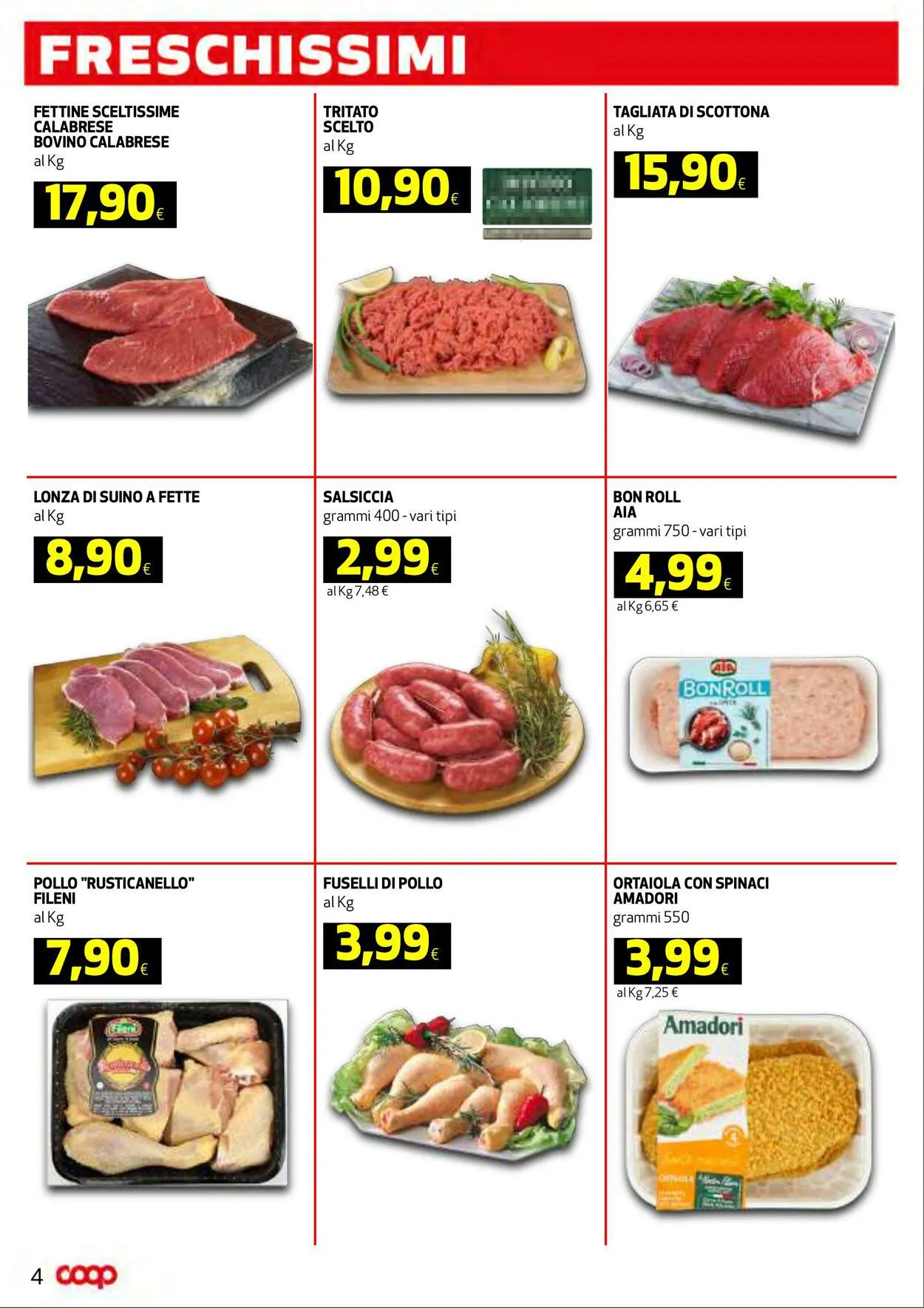 Coop Volantino attuale da 30 novembre a 10 dicembre di 2023 - Pagina del volantino 4