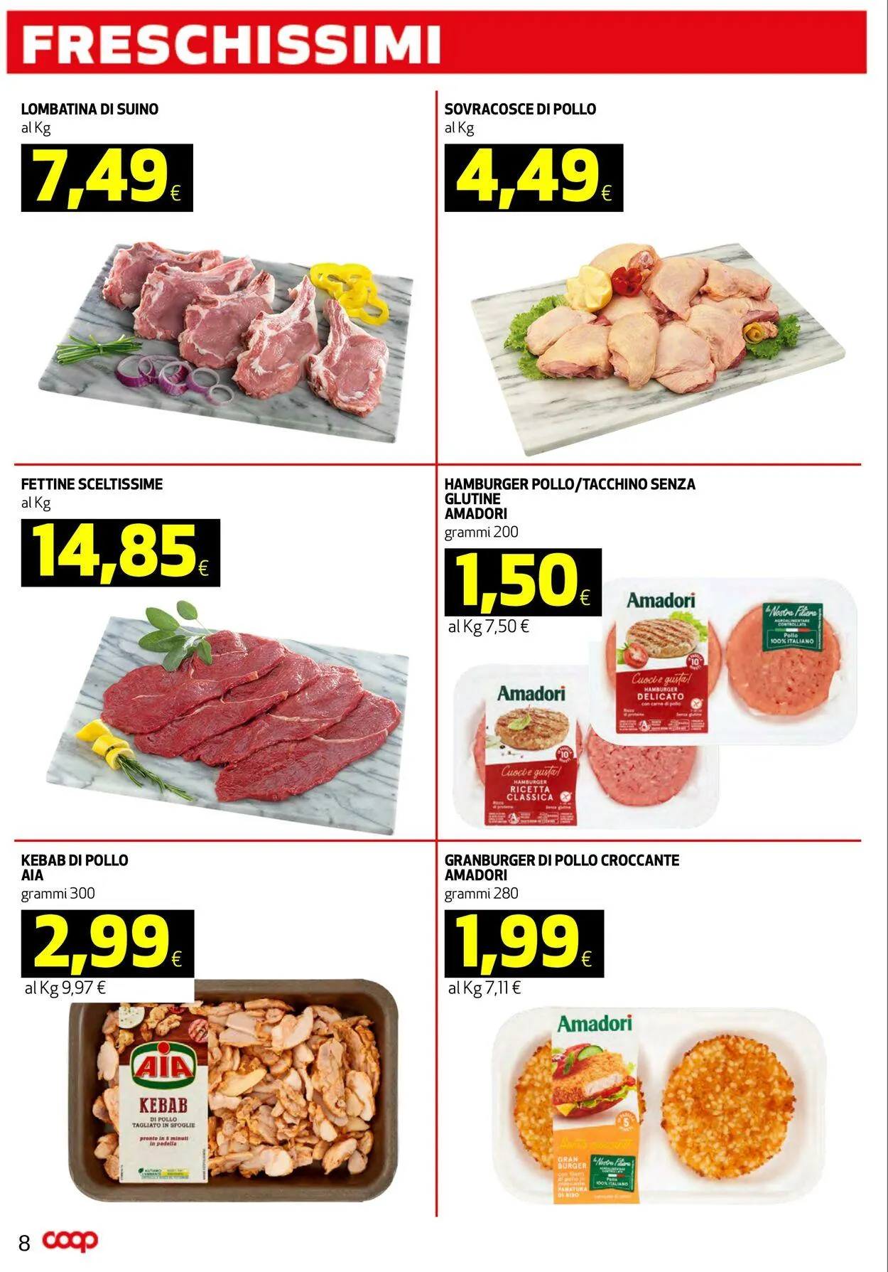 Coop Volantino attuale da 3 giugno a 11 giugno di 2025 - Pagina del volantino 8