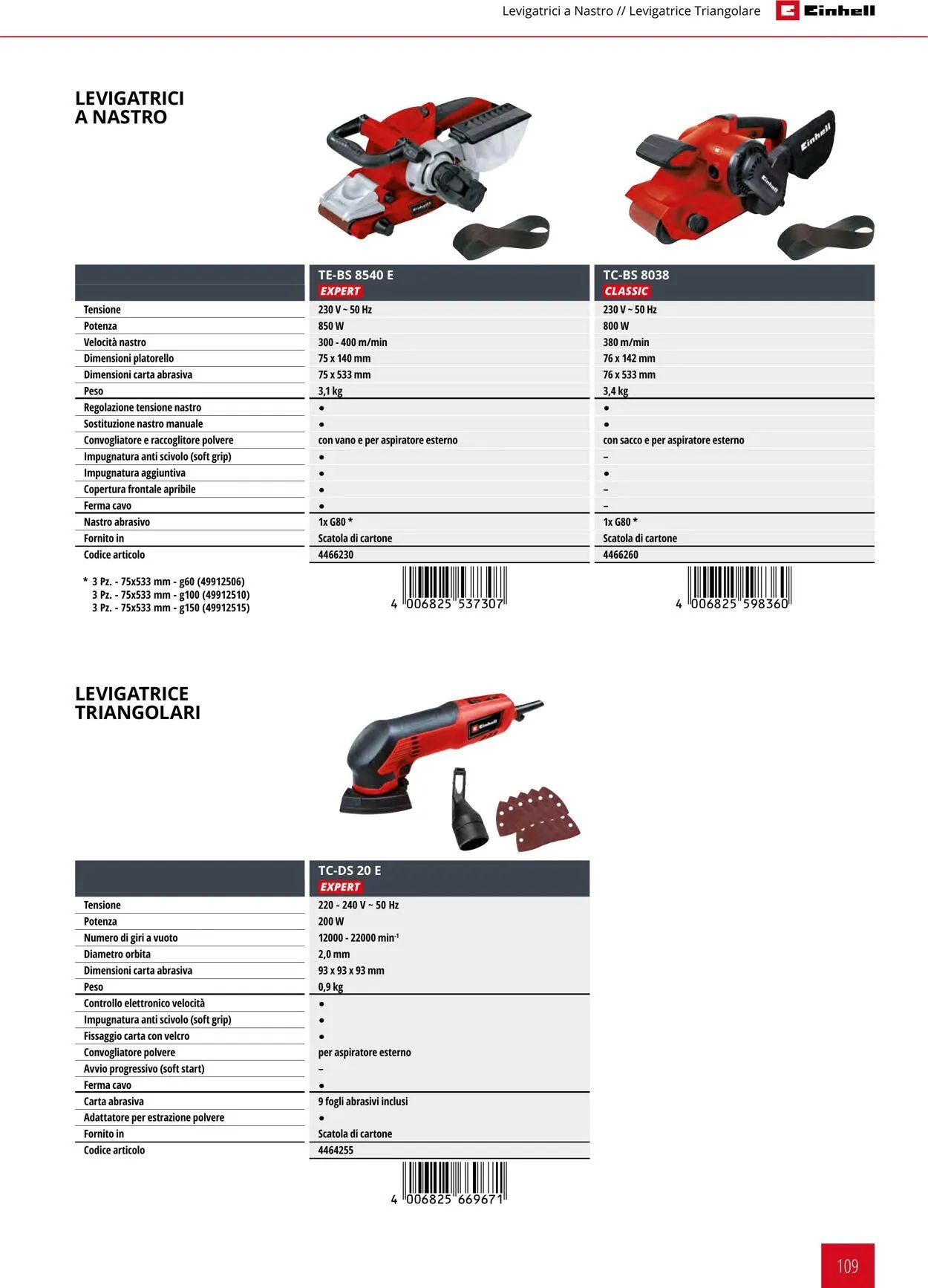 Einhell da 17 giugno a 17 dicembre di 2025 - Pagina del volantino 109