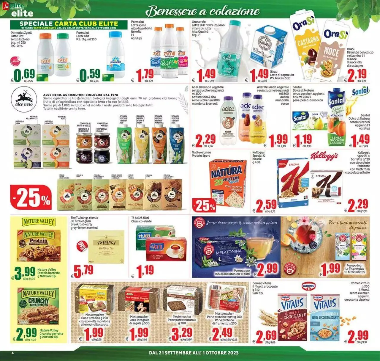 Volantino Elite Supermercati da 21 settembre a 1 ottobre di 2023 - Pagina del volantino 4