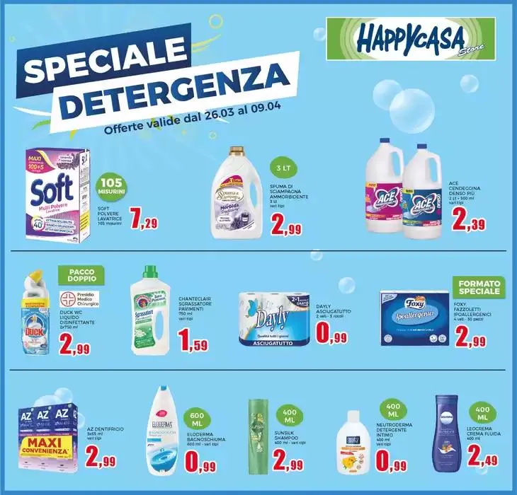 Sotto prezzi da 26 marzo a 9 aprile di 2025 - Pagina del volantino 21