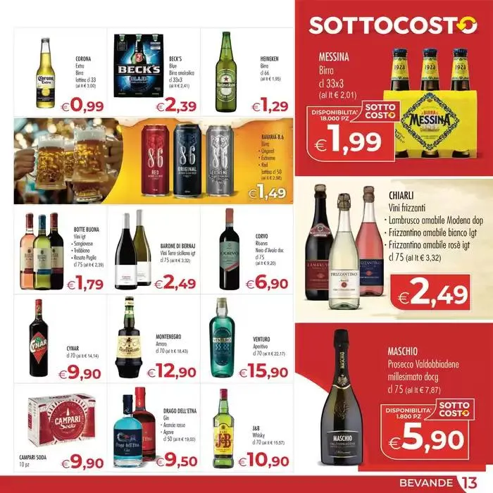 Sottocosto da 19 marzo a 1 aprile di 2025 - Pagina del volantino 13