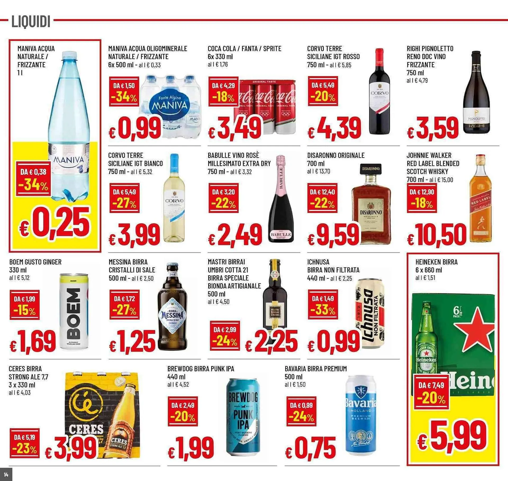 Volantino Famila Superstore da 31 luglio a 10 agosto di 2025 - Pagina del volantino 14