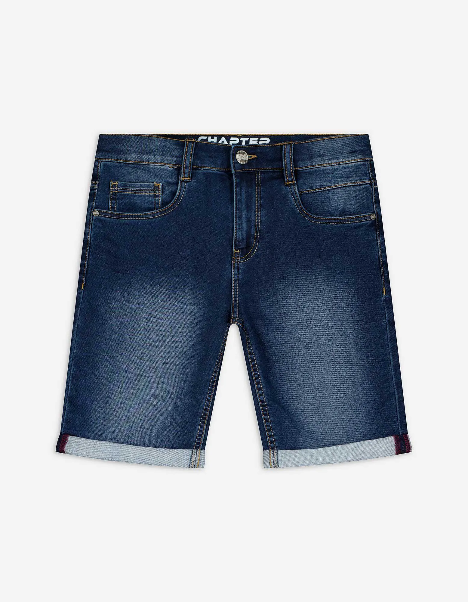 Pantaloncini di jeans - denim blu scuro - blu scuro