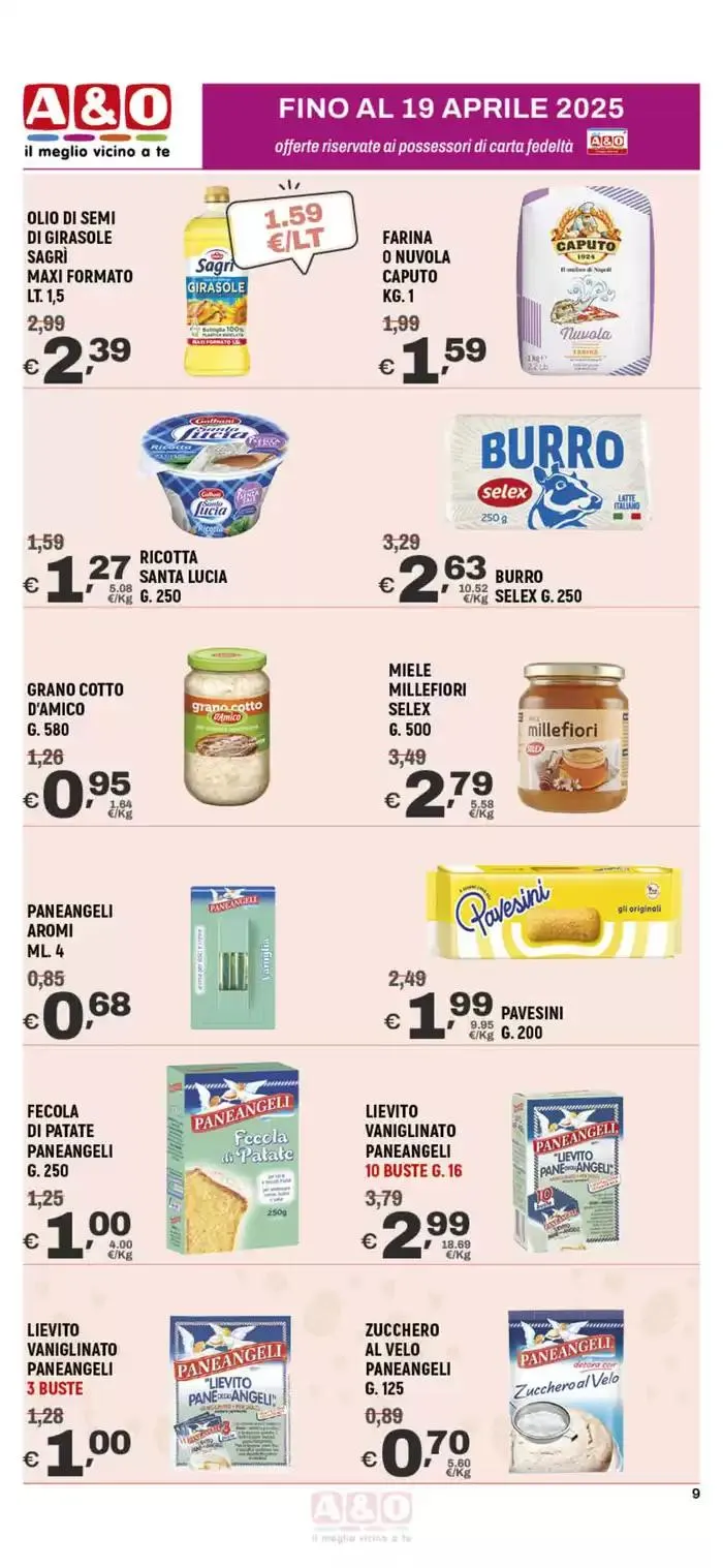 Aria di Pasqua da 10 aprile a 19 aprile di 2025 - Pagina del volantino 9