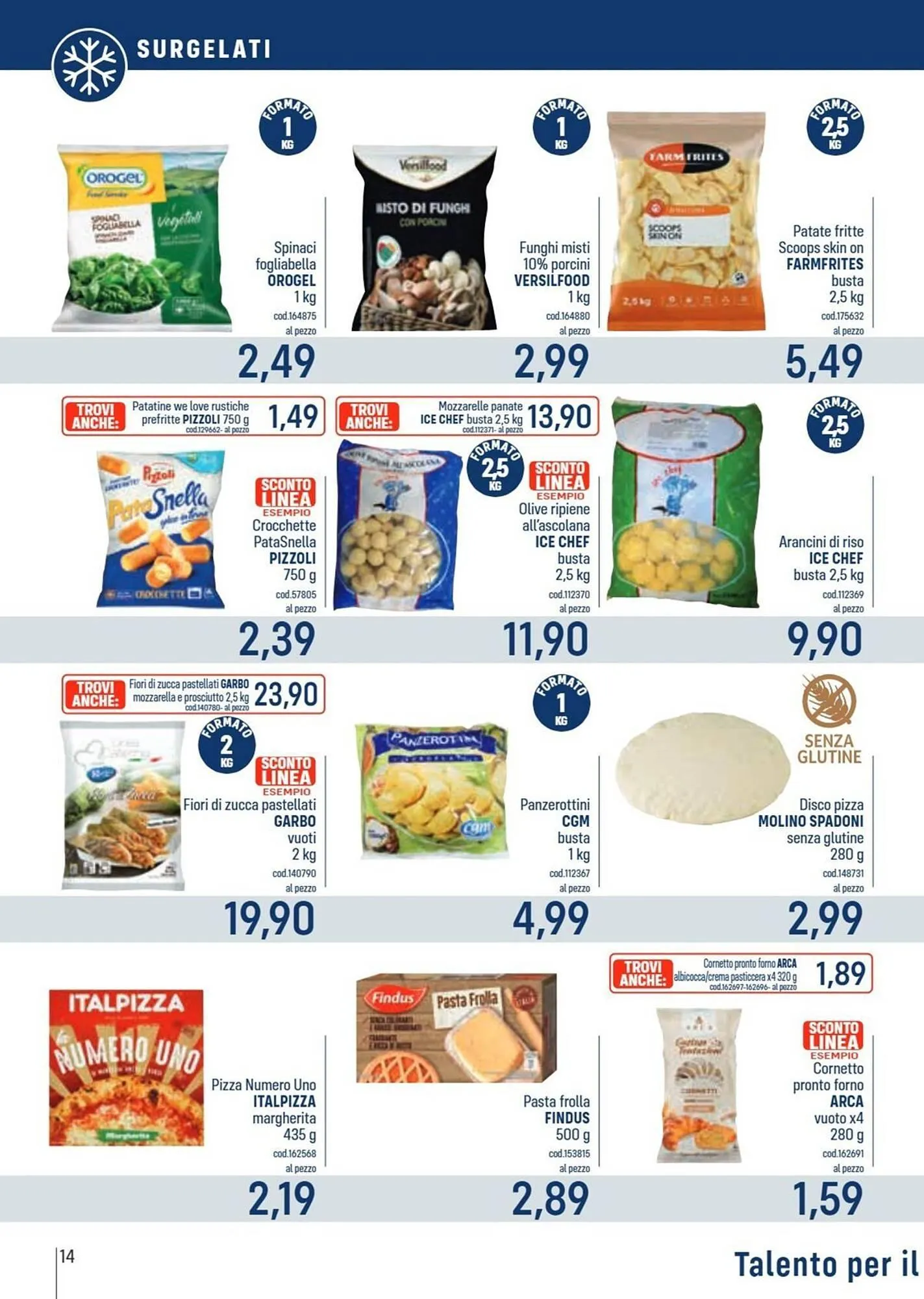 Volantino Talento Professional Store da 2 giugno a 15 giugno di 2025 - Pagina del volantino 14