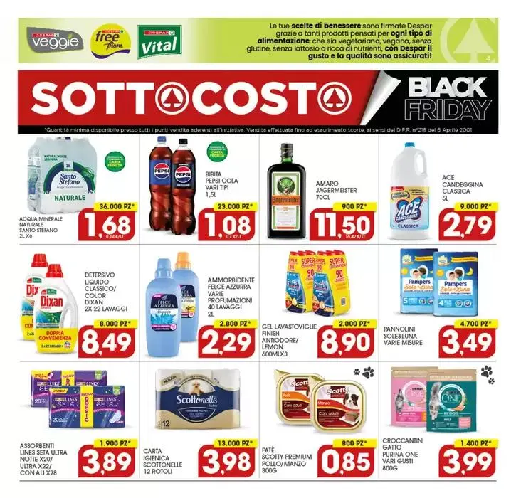 Sotto costo da 18 novembre a 1 dicembre di 2024 - Pagina del volantino 4