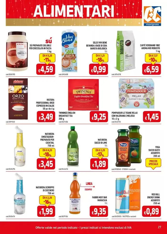 Catalogo C+C da 2 dicembre a 31 dicembre di 2024 - Pagina del volantino 27
