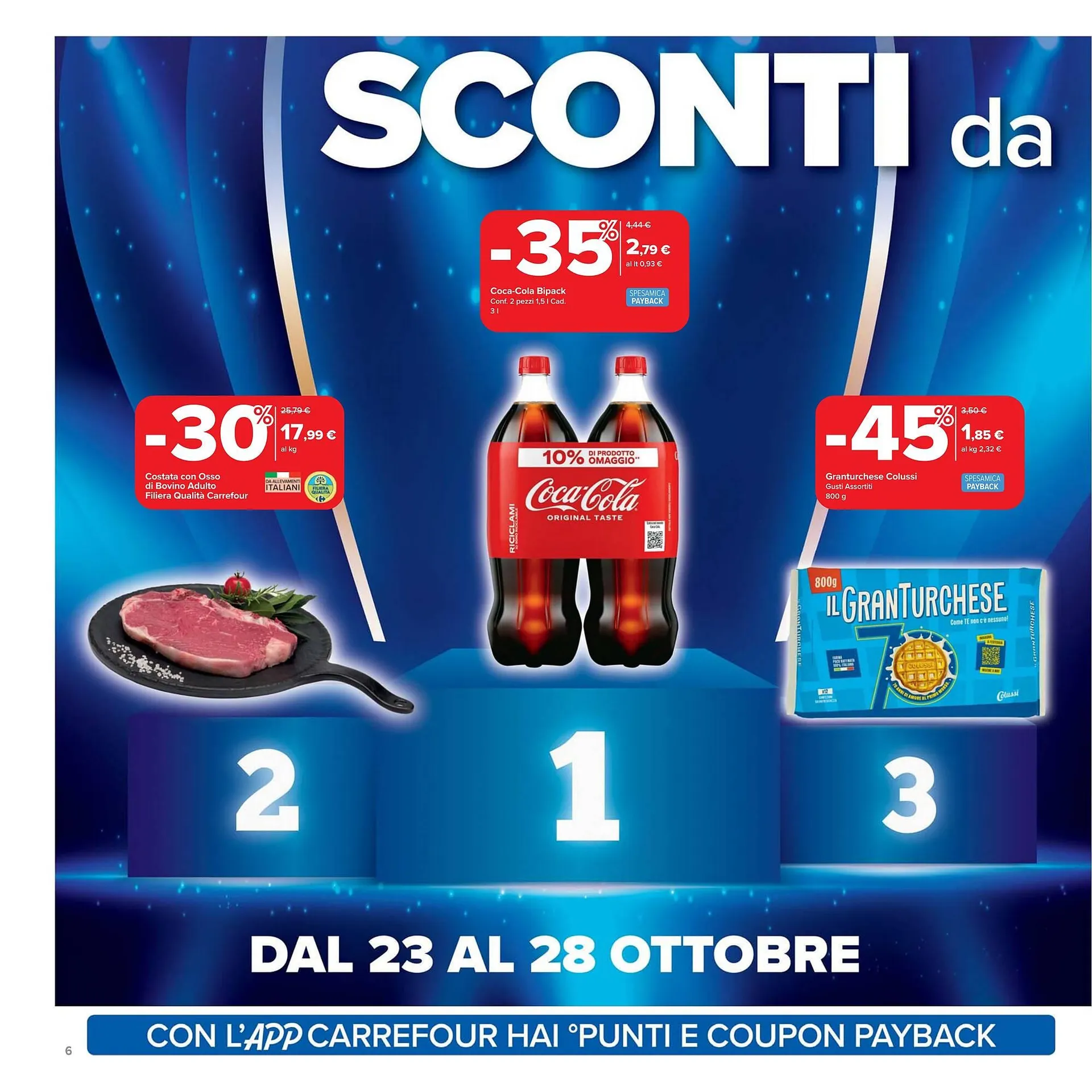 Volantino Carrefour Market da 20 ottobre a 3 novembre di 2025 - Pagina del volantino 6