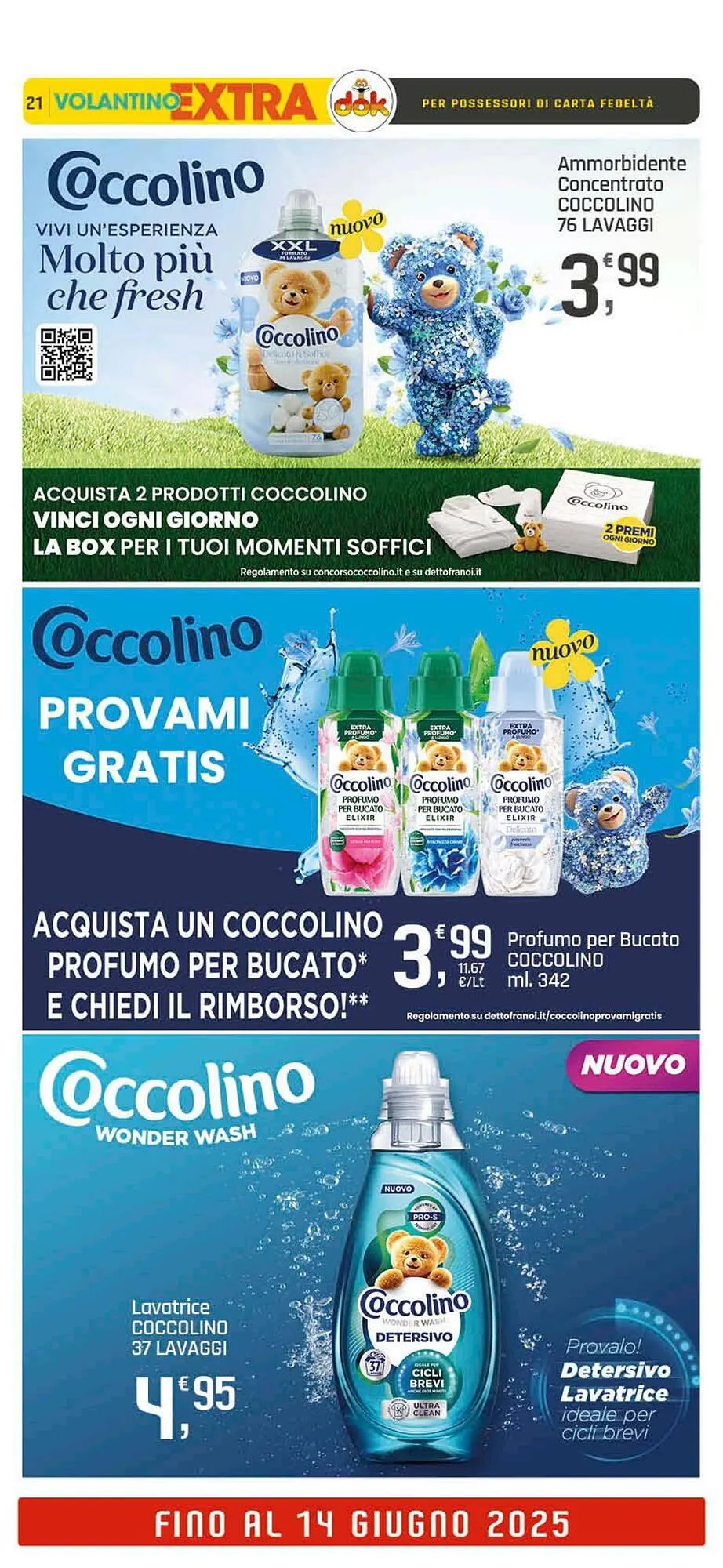 Volantino Supermercati Dok da 5 giugno a 14 giugno di 2025 - Pagina del volantino 21