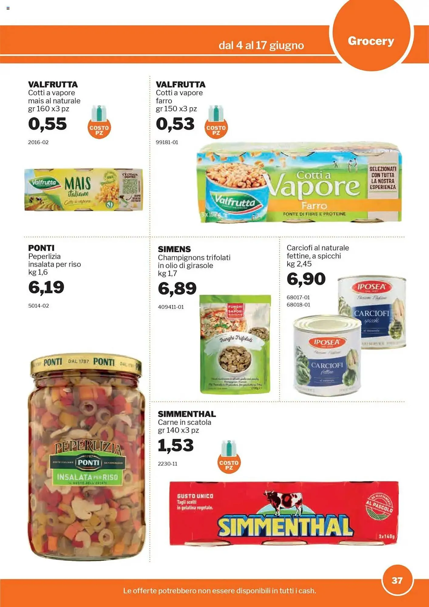 Volantino GrosMarket da 4 giugno a 17 giugno di 2025 - Pagina del volantino 37