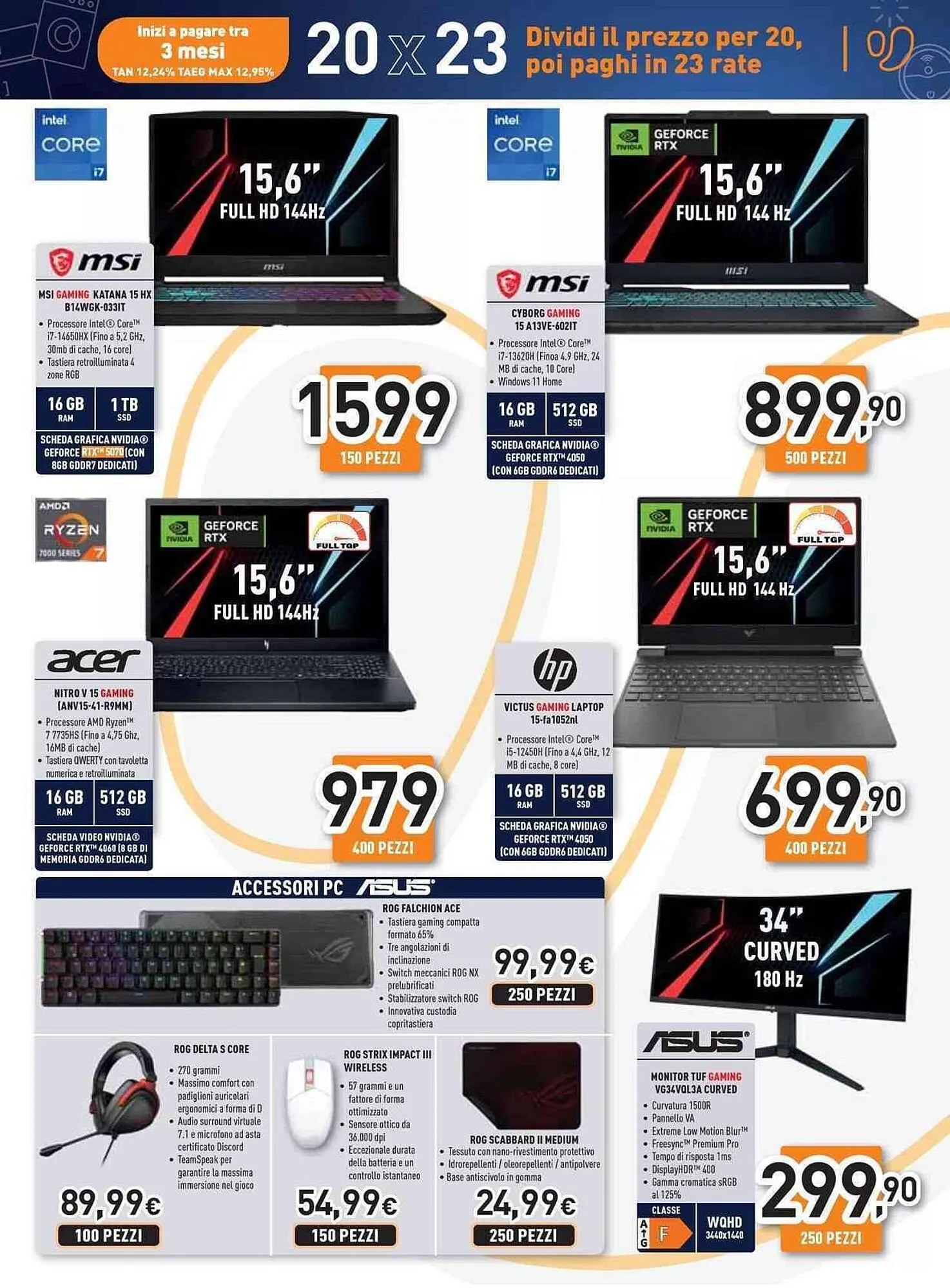 Volantino Unieuro da 12 giugno a 18 giugno di 2025 - Pagina del volantino 13