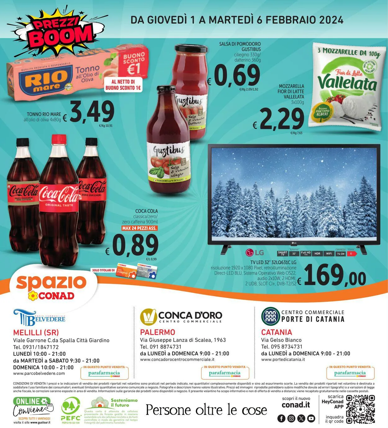 Conad - Spazio - Palermo Volantino attuale da 1 febbraio a 6 febbraio di 2024 - Pagina del volantino 12